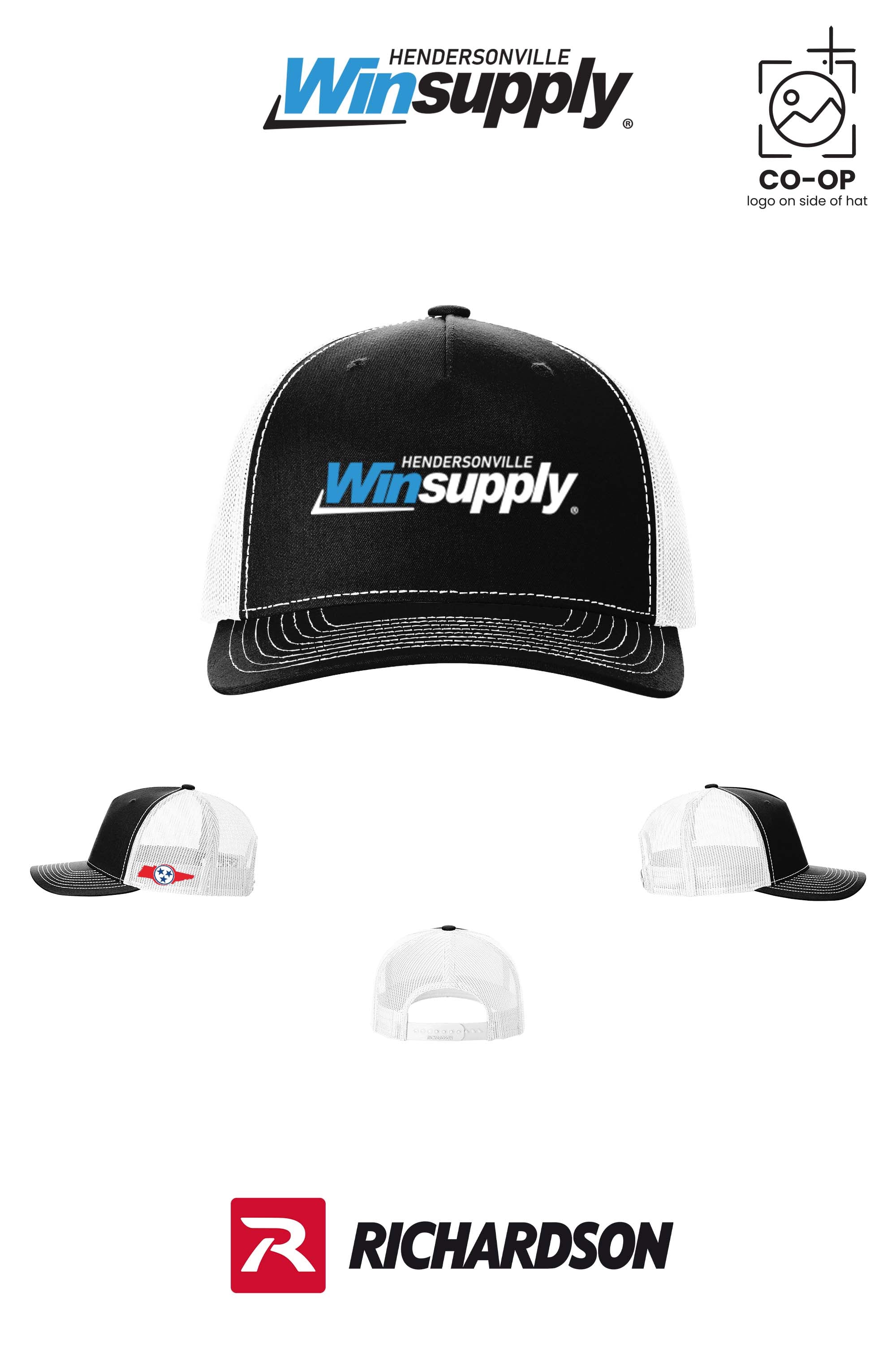 Richardson 112FP Five-Panel Trucker - Winsupply of Hendersonville