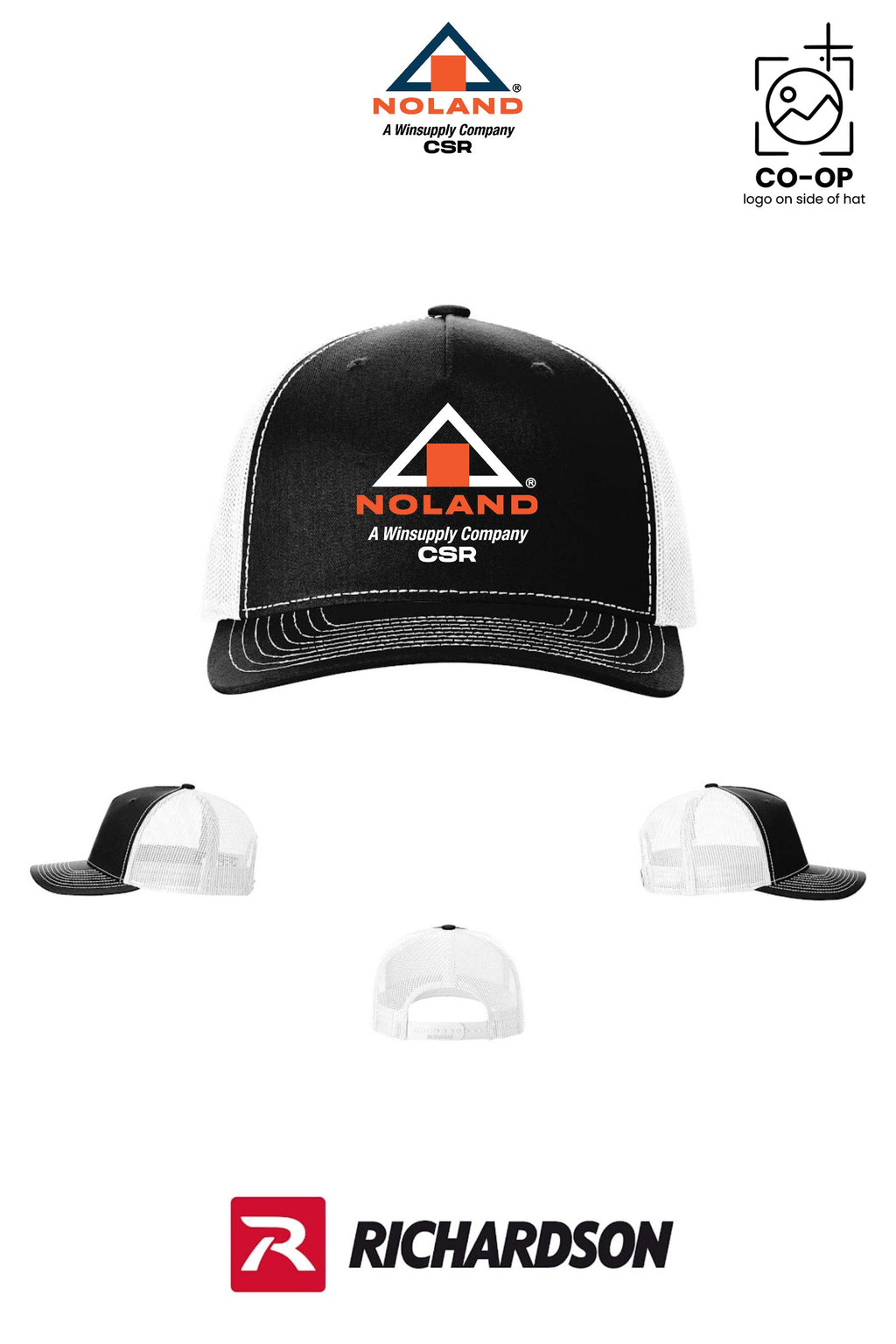 Richardson 112FP Five-Panel Trucker - Noland CSR