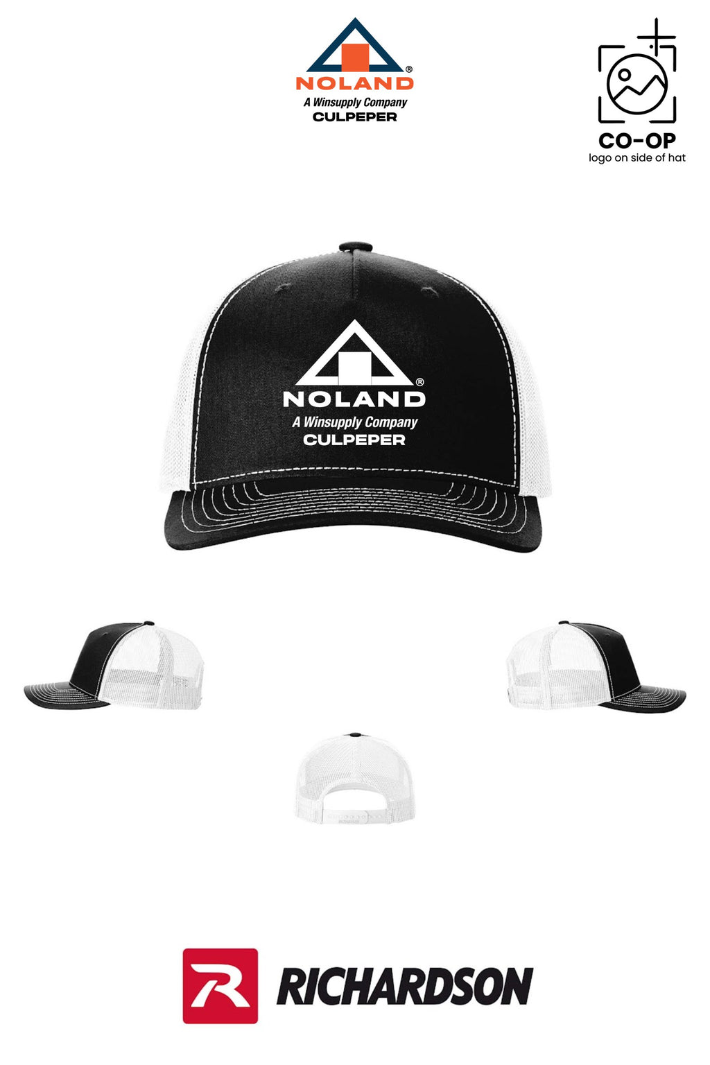 Richardson 112FP Five-Panel Trucker - Culpeper Noland