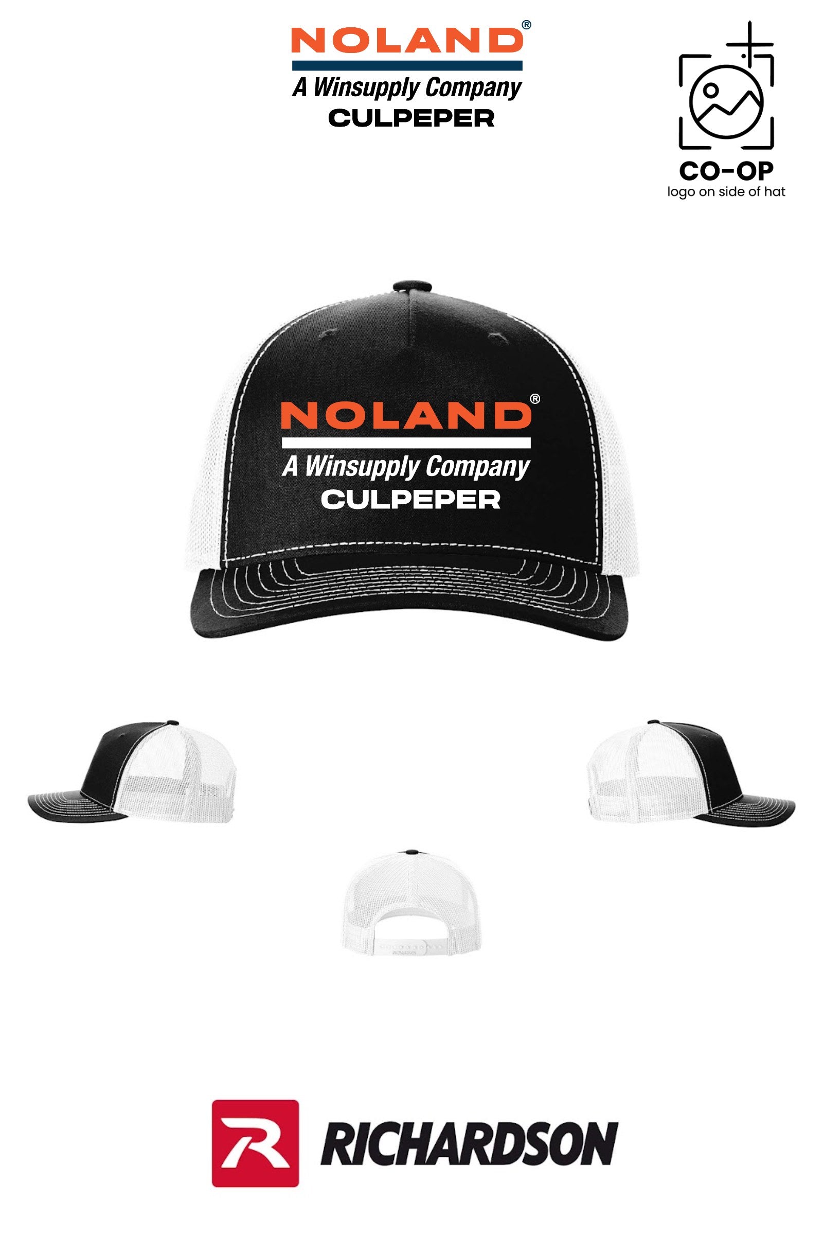Richardson 112FP Five-Panel Trucker - Culpeper Noland