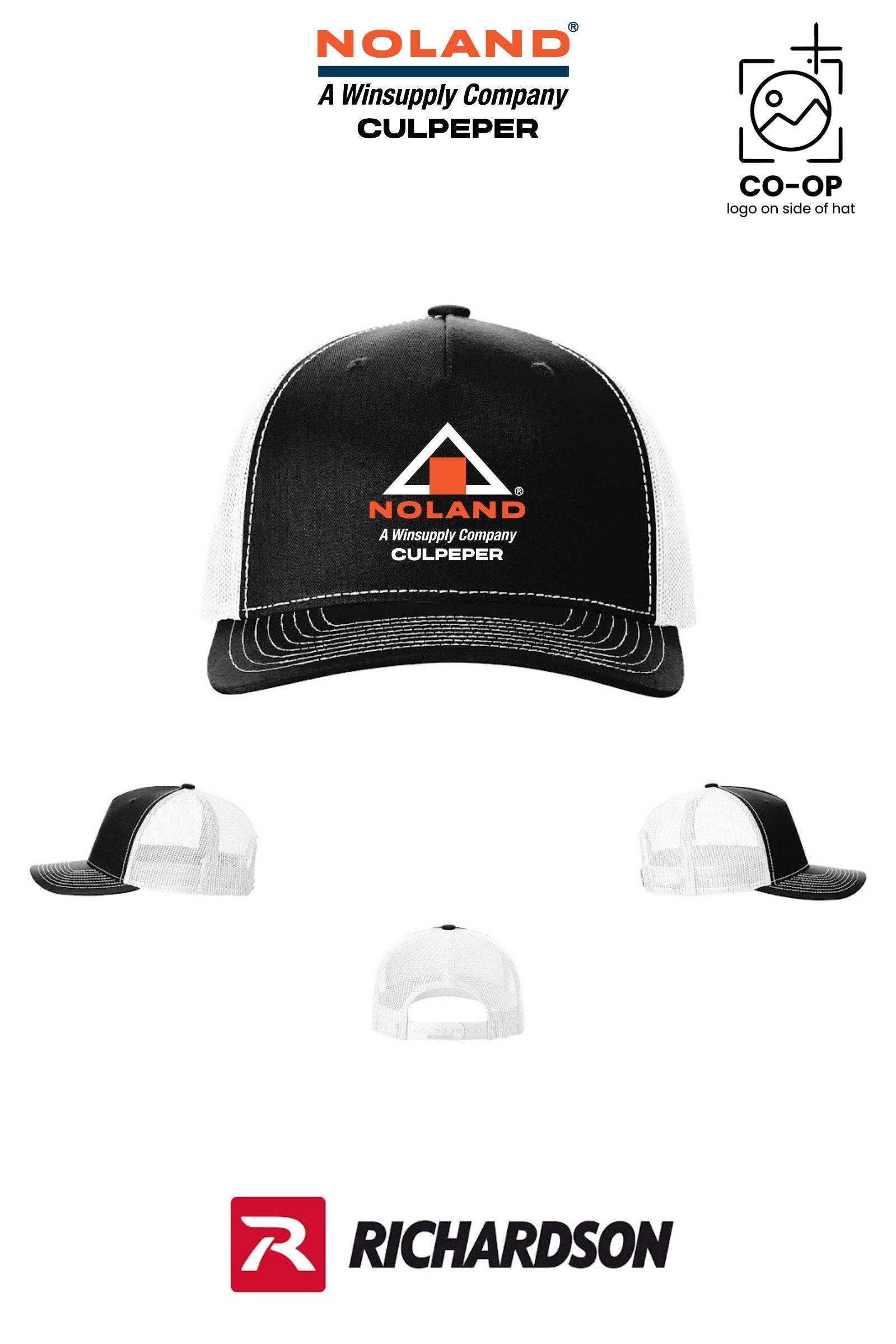 Richardson 112FP Five-Panel Trucker - Culpeper Noland