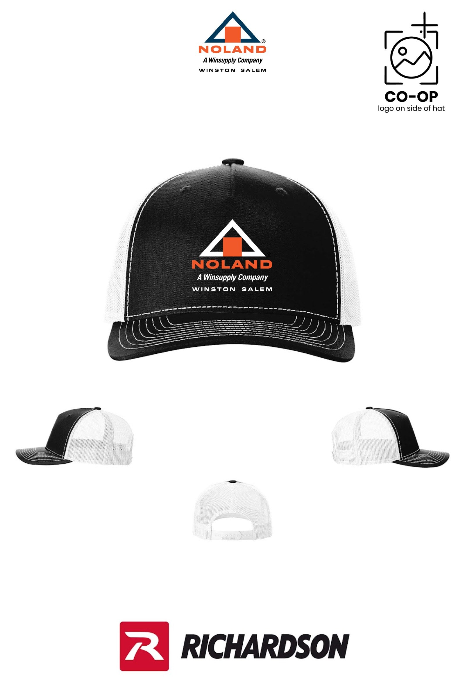 Richardson 112FP Five-Panel Trucker - Winston Salem Noland