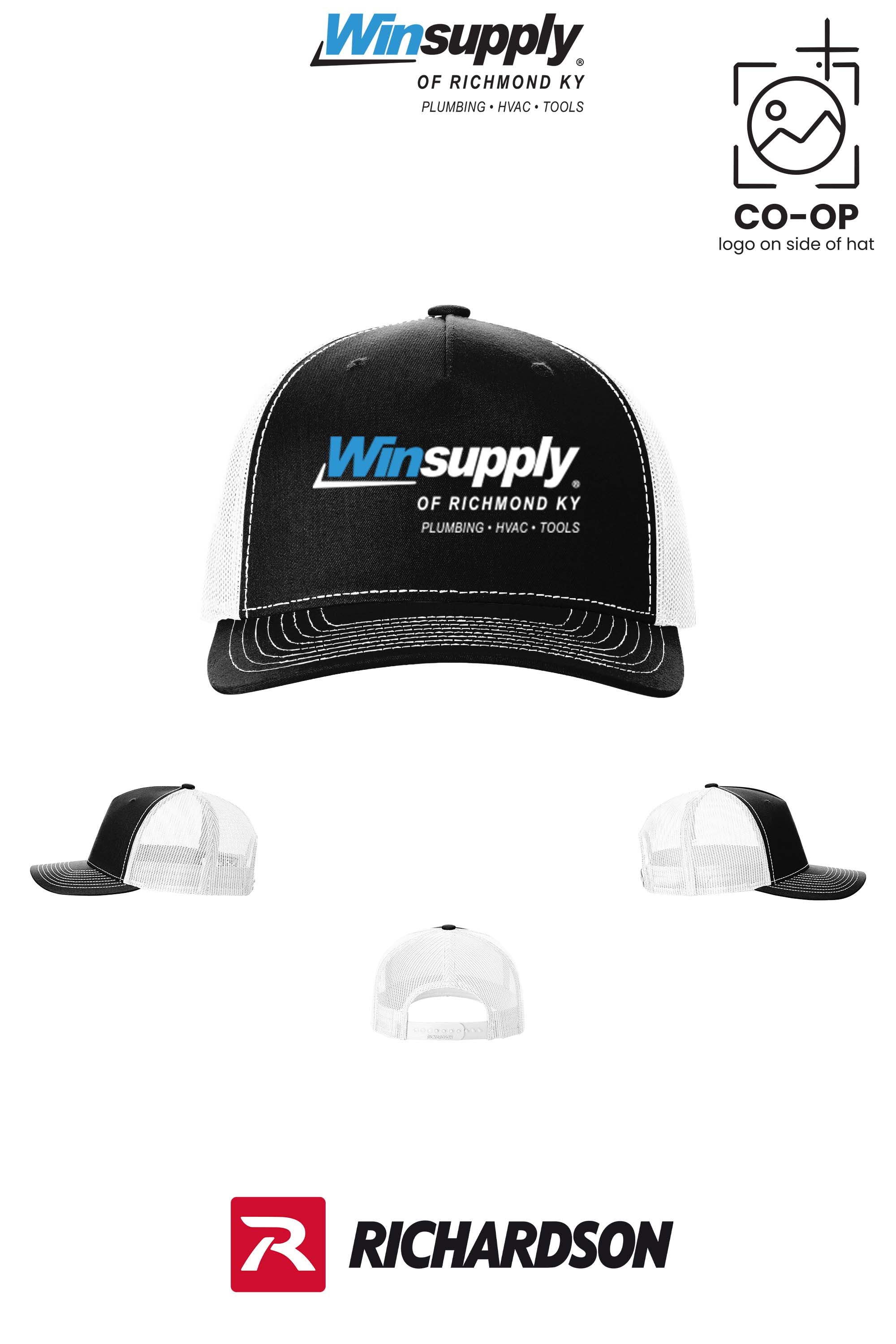 Richardson 112FP Five-Panel Trucker - Winsupply of Richmond KY