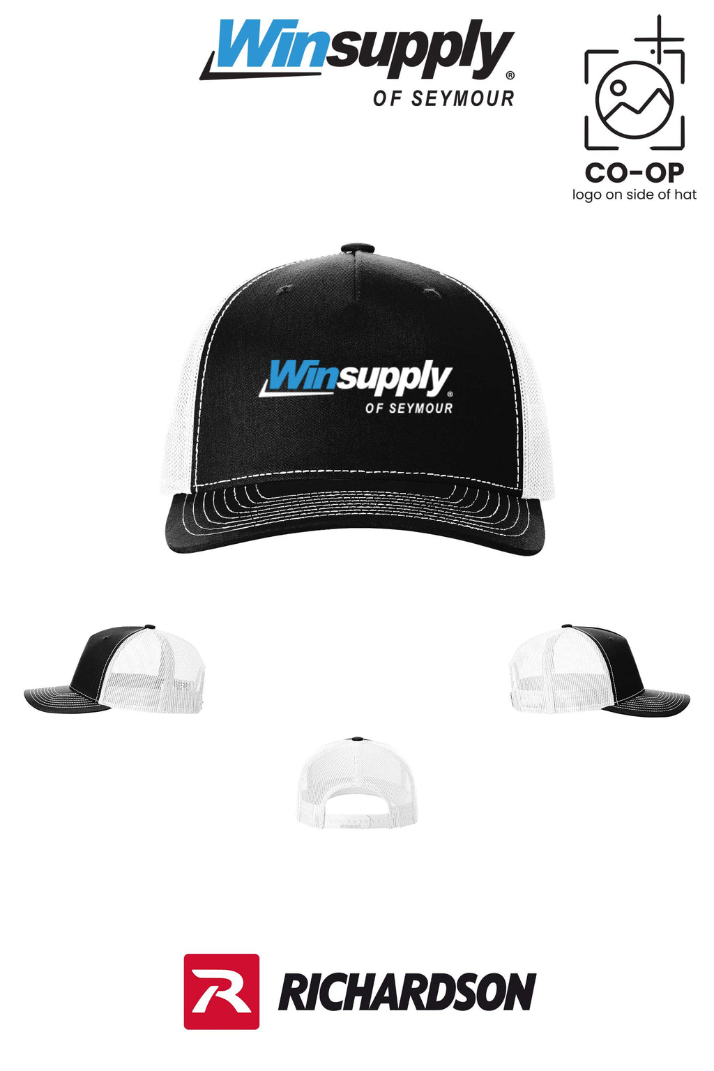 Richardson 112FP Five-Panel Trucker - Winsupply of Seymour IN