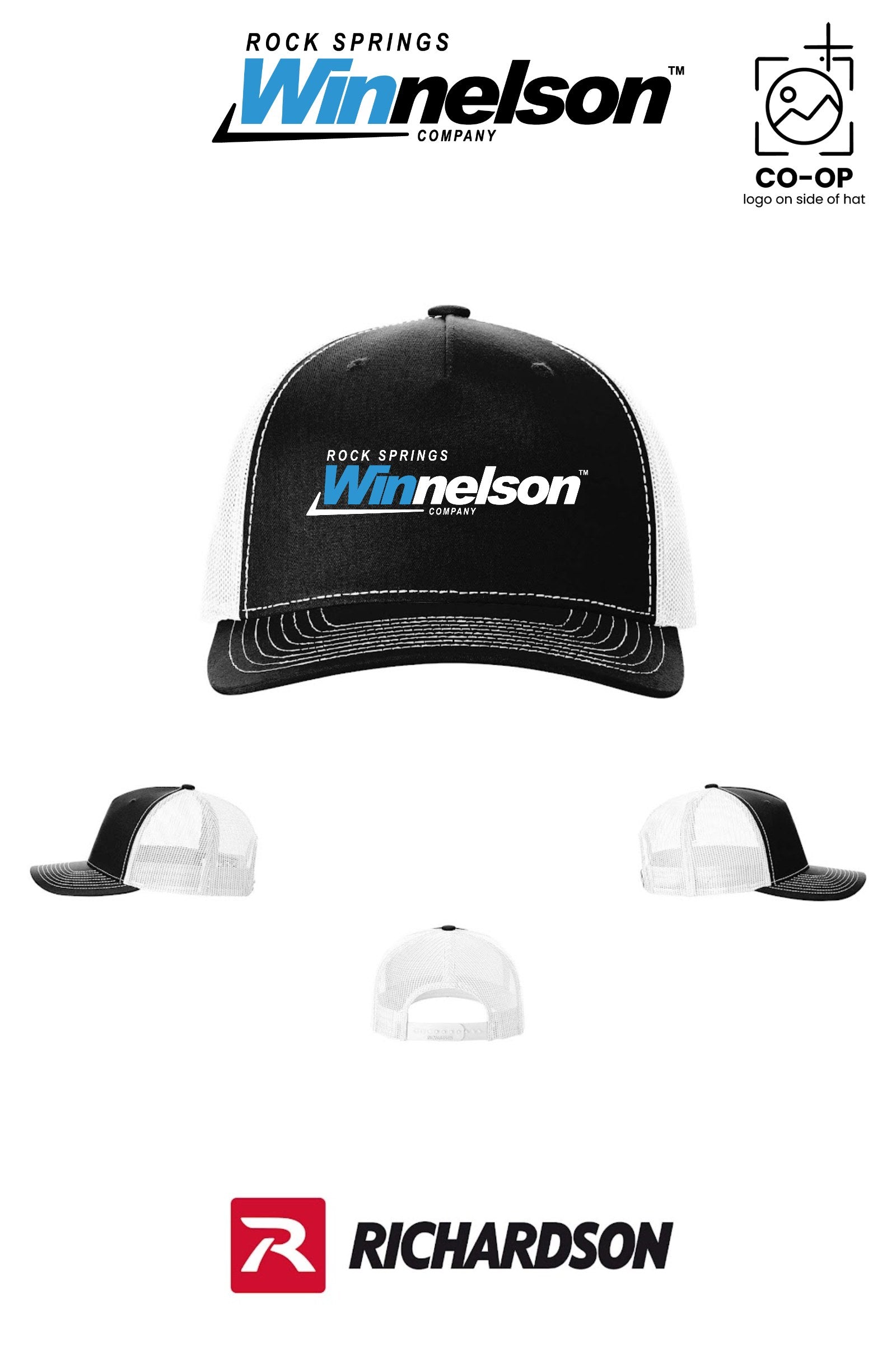 Richardson 112FP Five-Panel Trucker - Rock Springs Winnelson