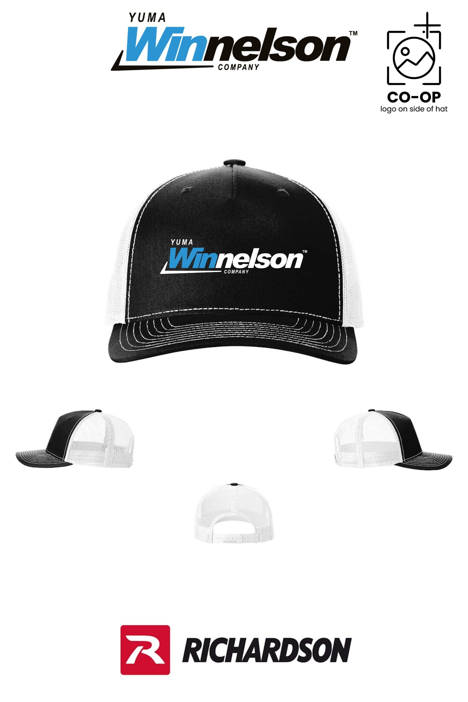 Richardson 112FP Five-Panel Trucker - Yuma Winnelson