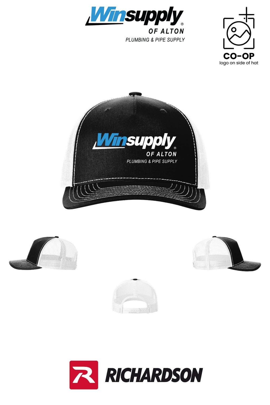 Richardson 112FP Five-Panel Trucker - Winsupply of Alton