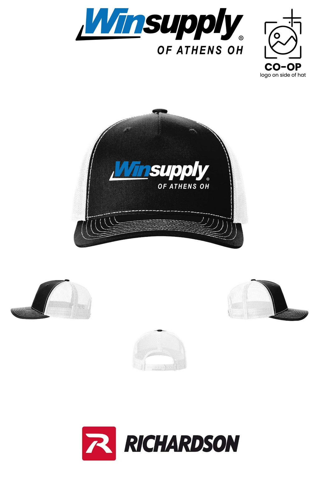 Richardson 112FP Five-Panel Trucker - Winsupply of Athens OH