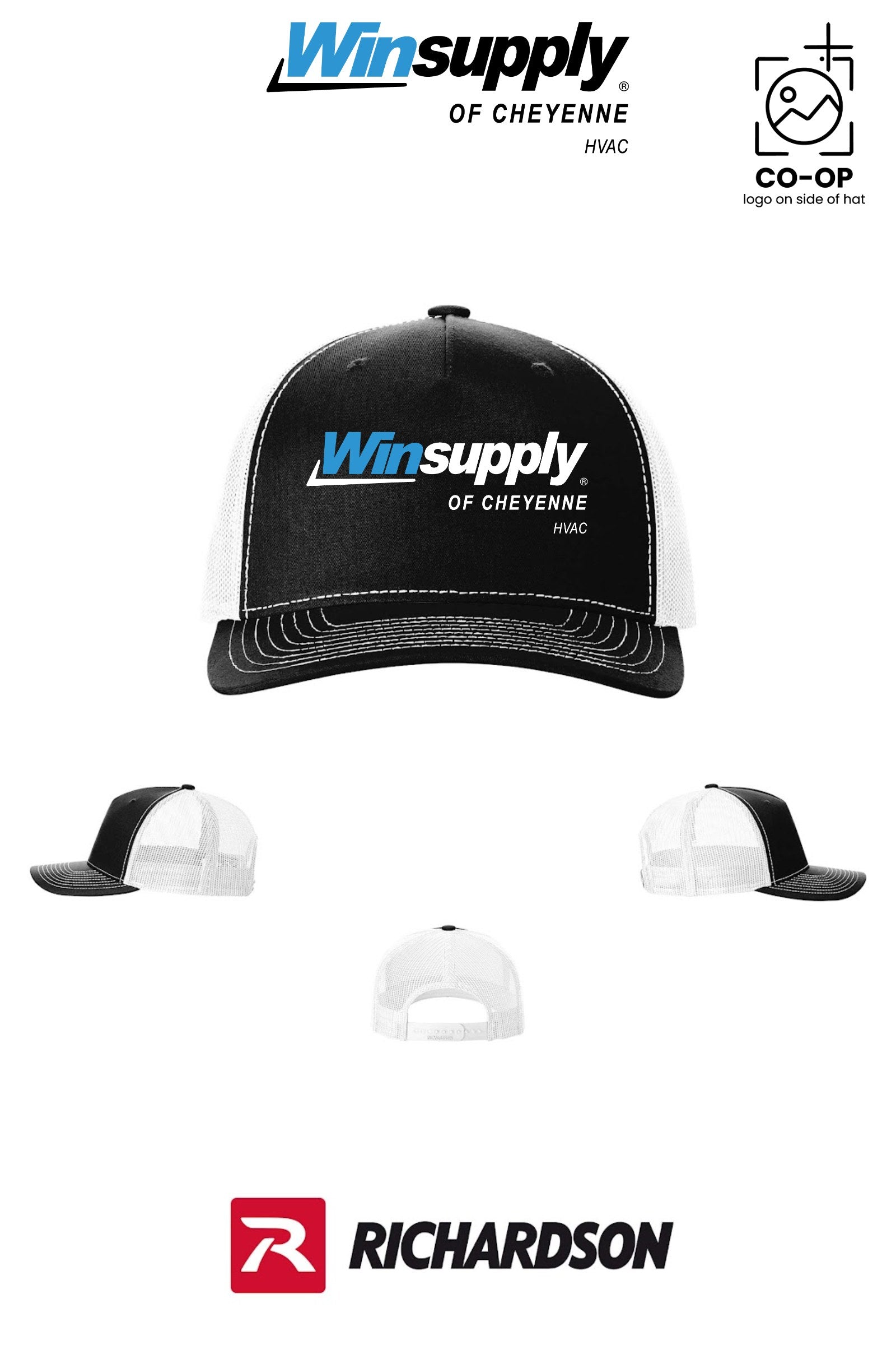 Richardson 112FP Five-Panel Trucker - Winsupply of Cheyenne