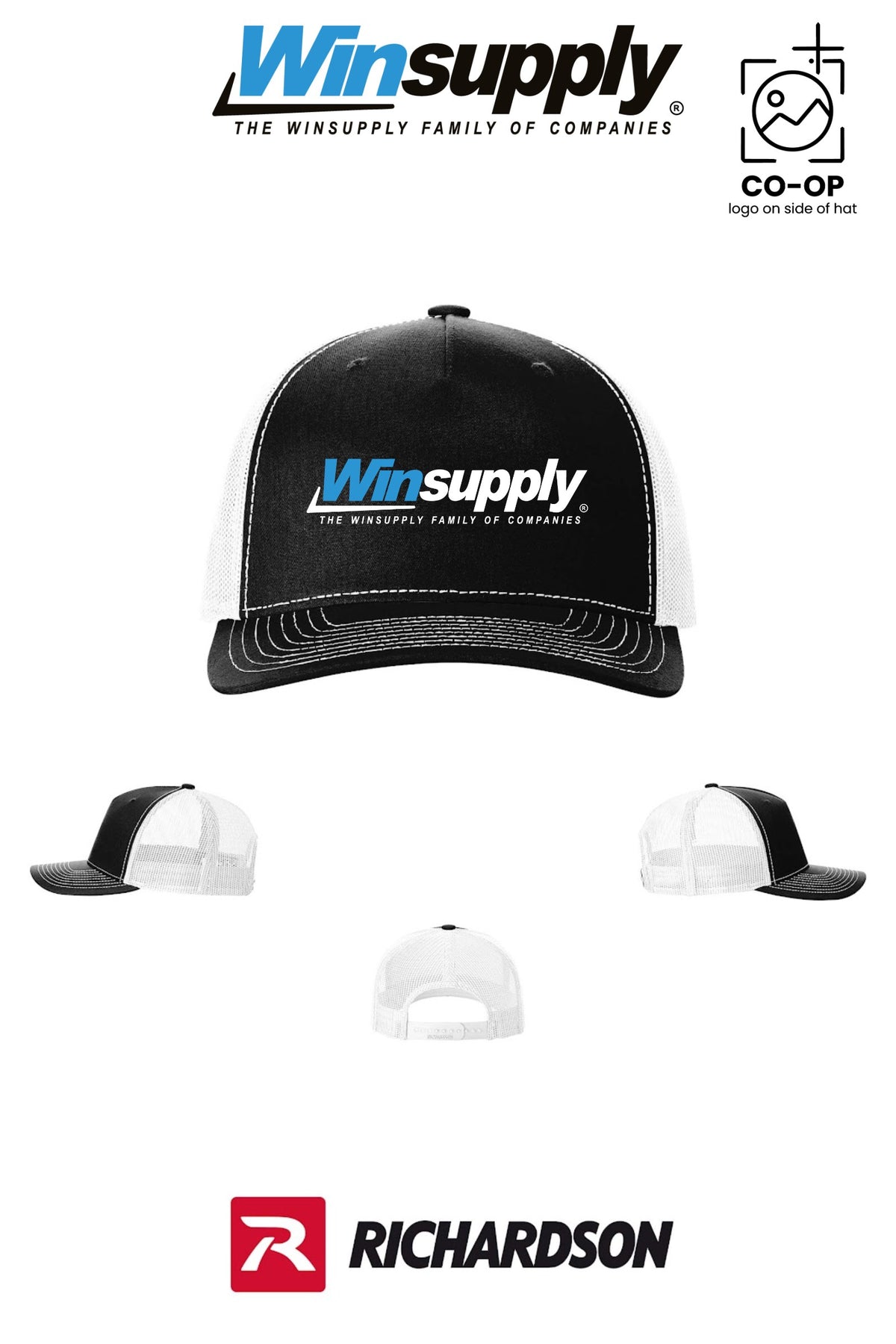 Richardson 112FP Five-Panel Trucker - Winsupply of Coraopolis