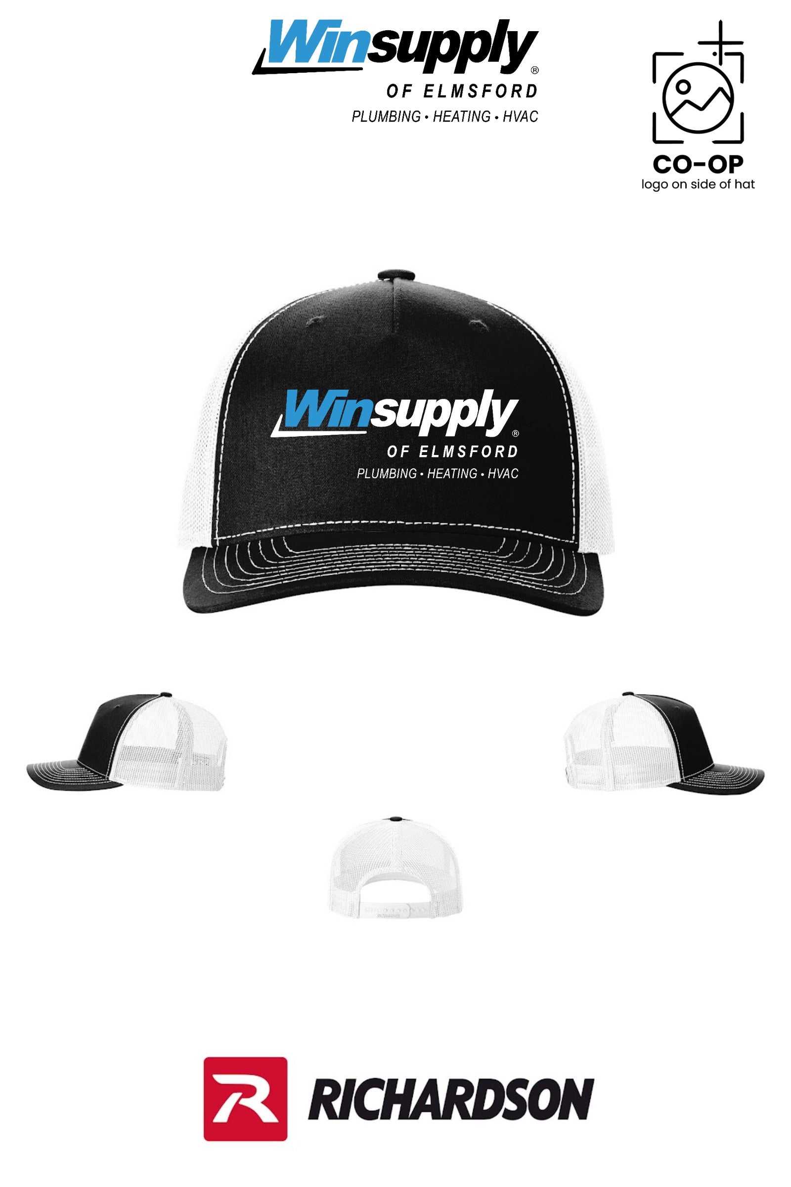 Richardson 112FP Five-Panel Trucker - Winsupply of Elmsford