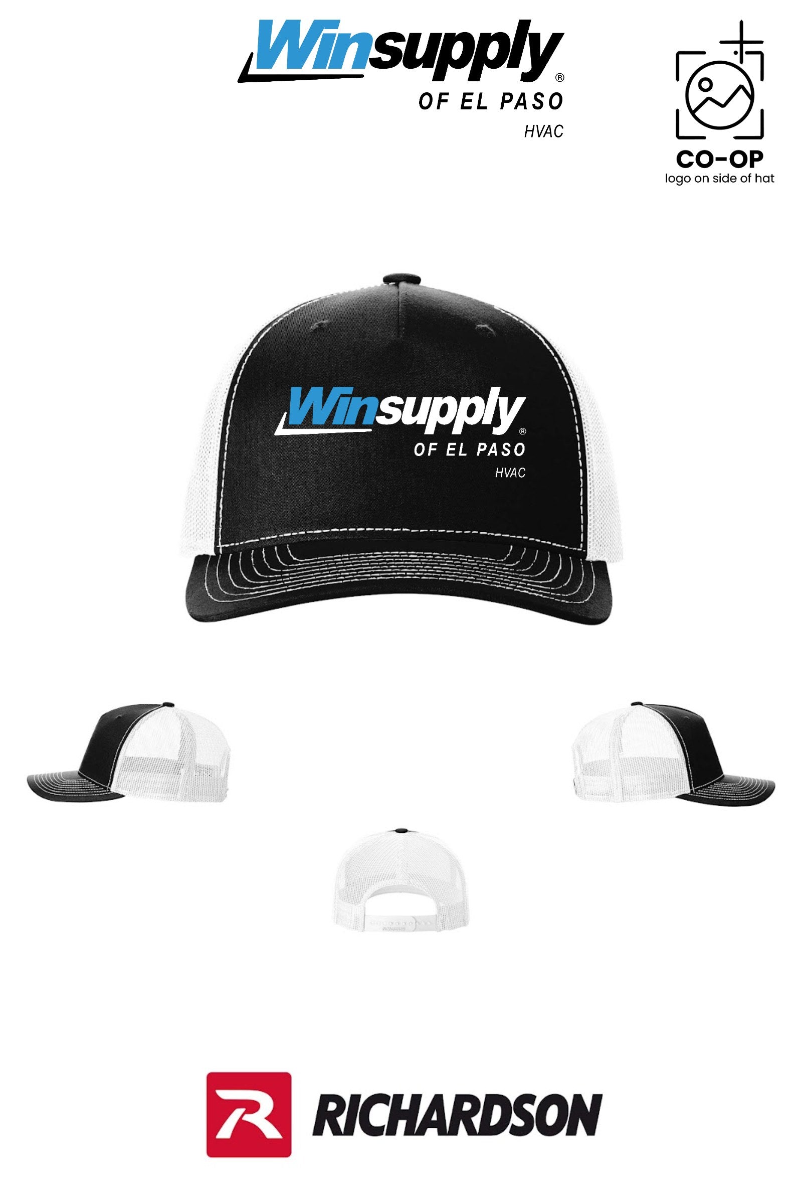 Richardson 112FP Five-Panel Trucker - Winsupply of El Paso