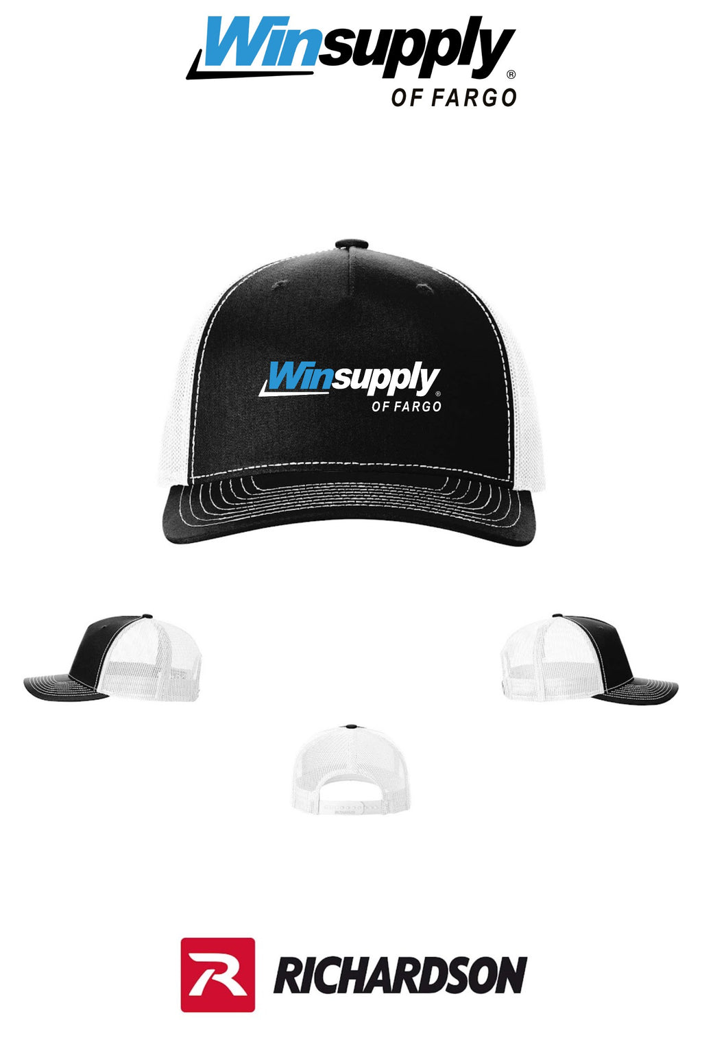 Richardson 112FP Five-Panel Trucker - Winsupply of Fargo