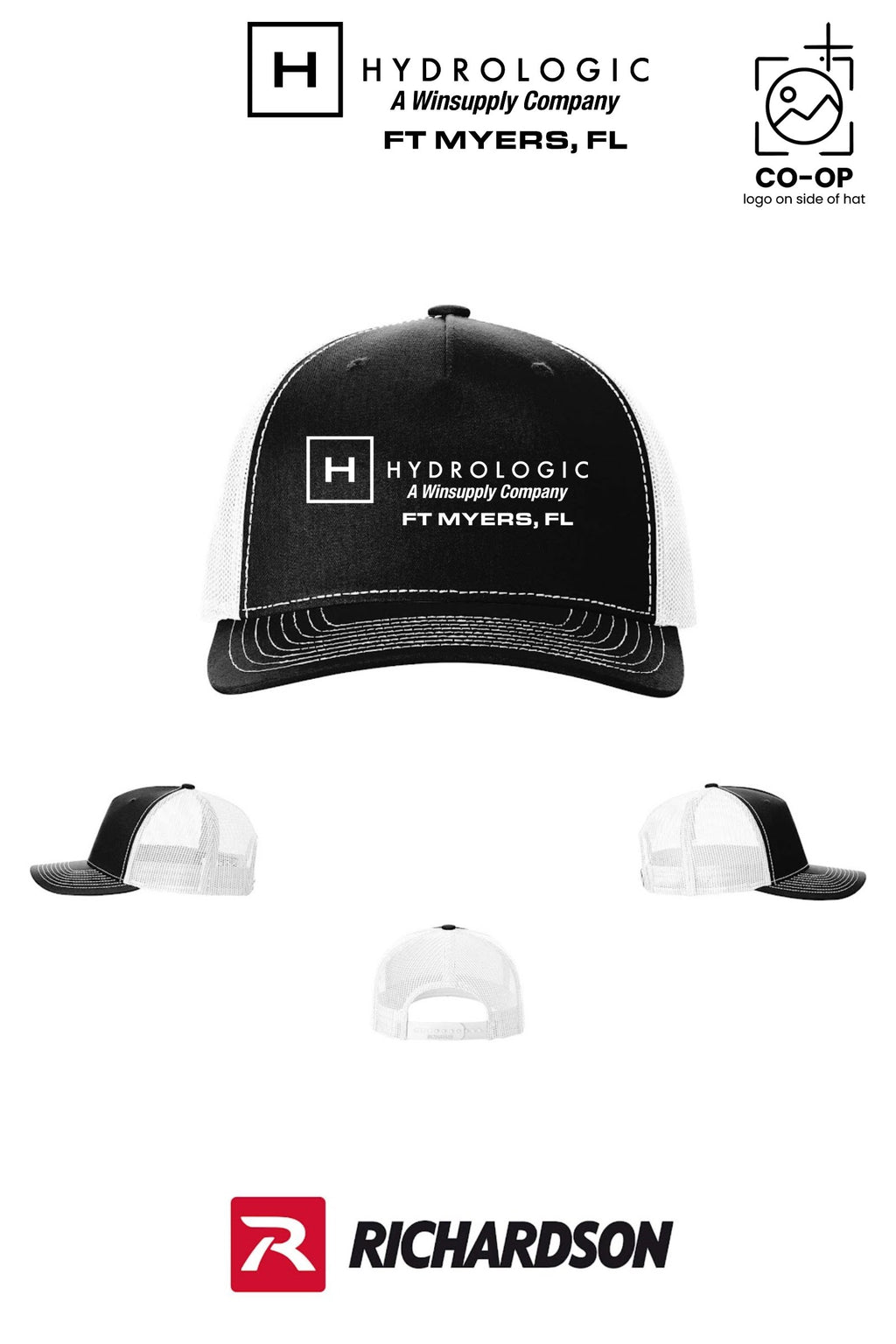 Richardson 112FP Five-Panel Trucker - Winsupply Ft Myers FL Co.
