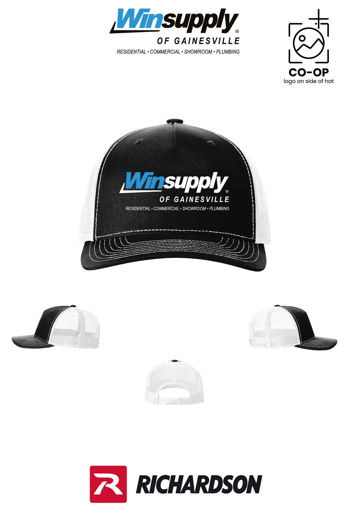 Richardson 112FP Five-Panel Trucker - Winsupply of Gainesville