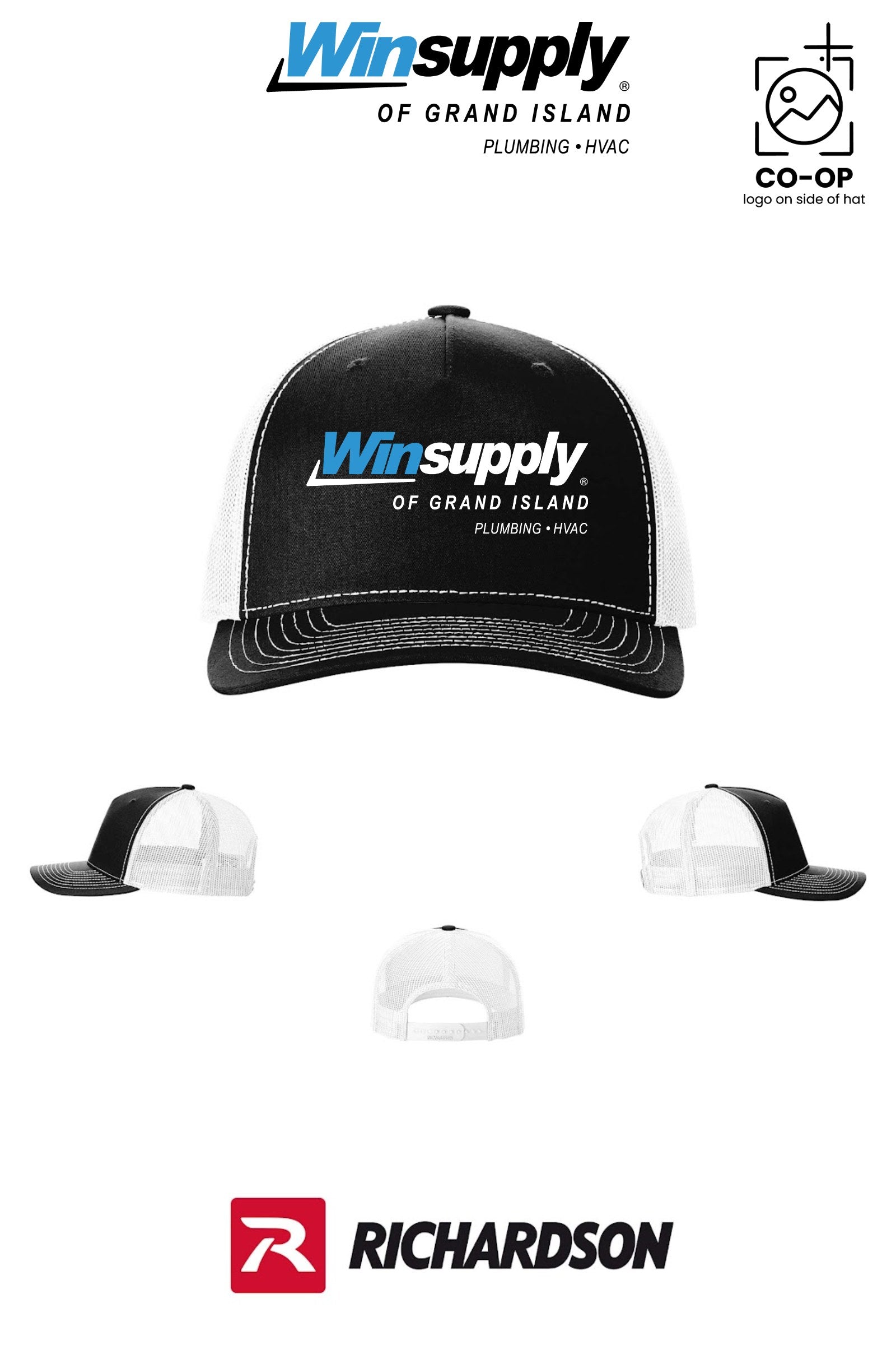 Richardson 112FP Five-Panel Trucker - Winsupply of Grand Island