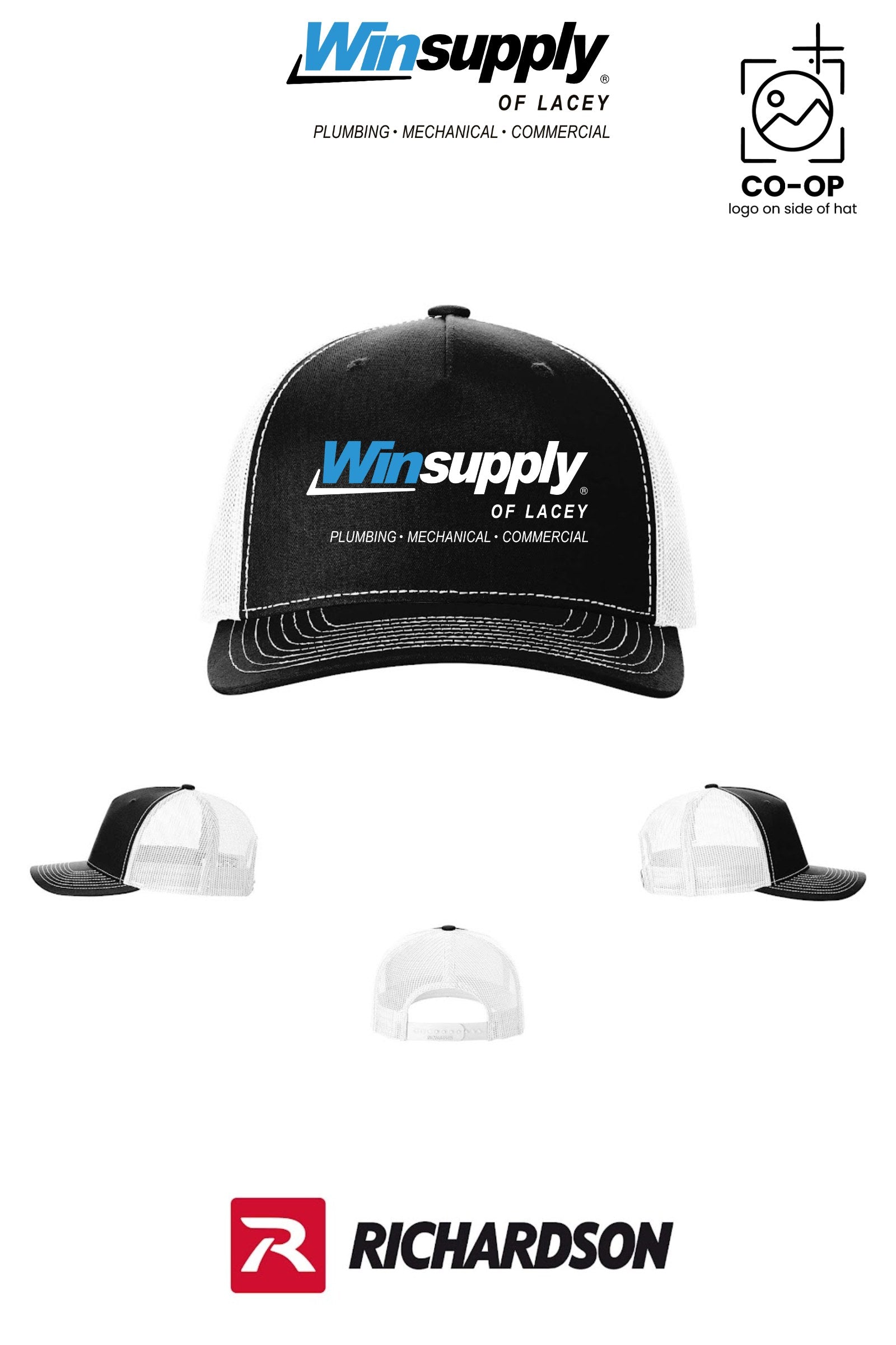 Richardson 112FP Five-Panel Trucker - Winsupply of Lacey