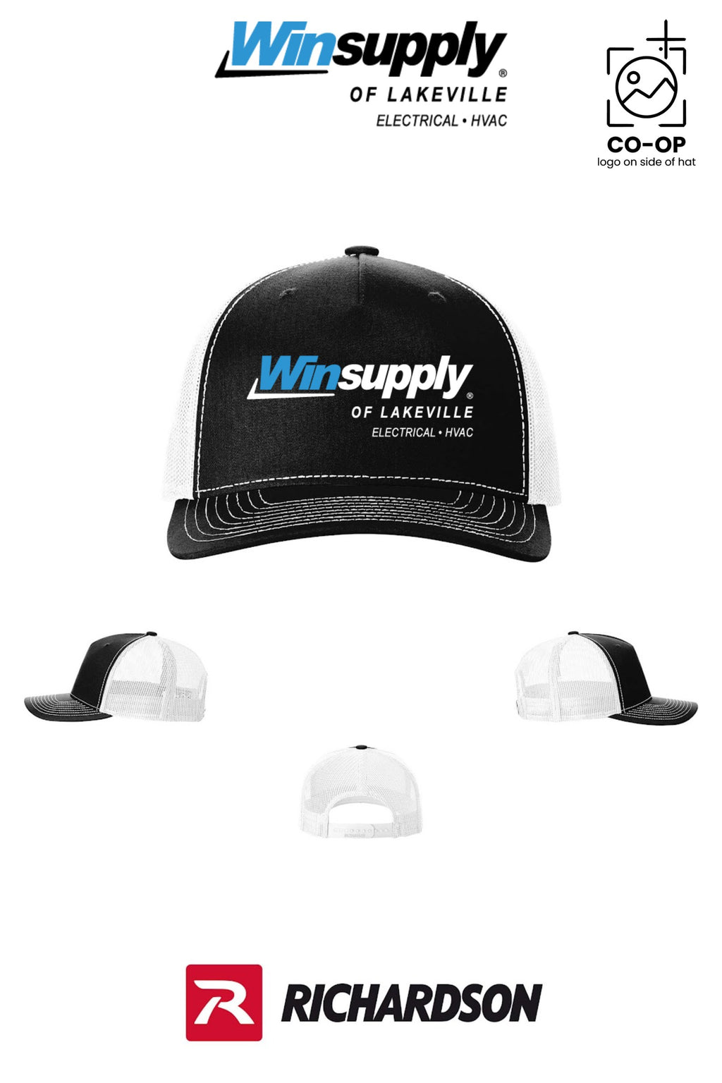 Richardson 112FP Five-Panel Trucker - Winsupply of Lakeville