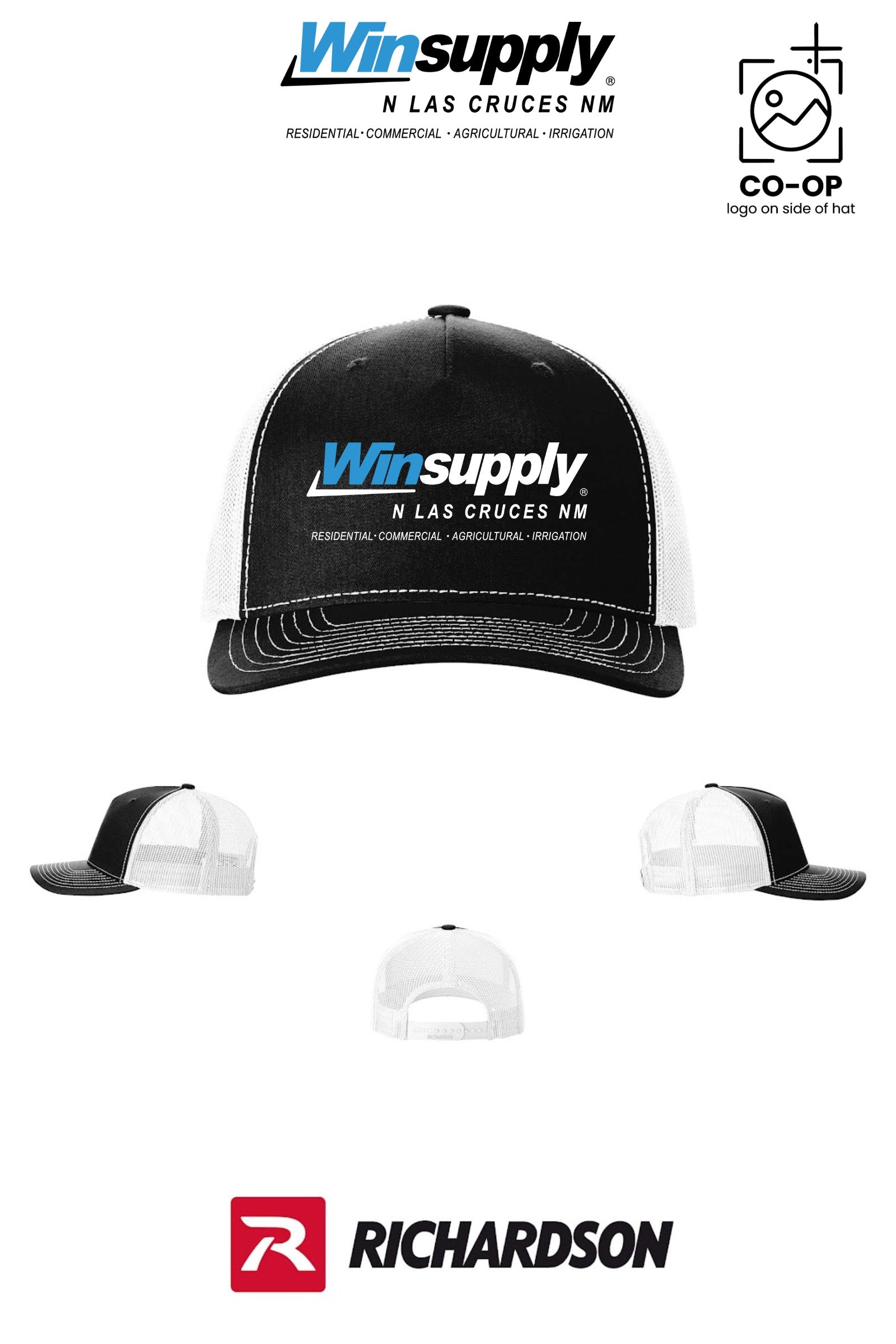 Richardson 112FP Five-Panel Trucker - Winsupply N Las Cruces NM