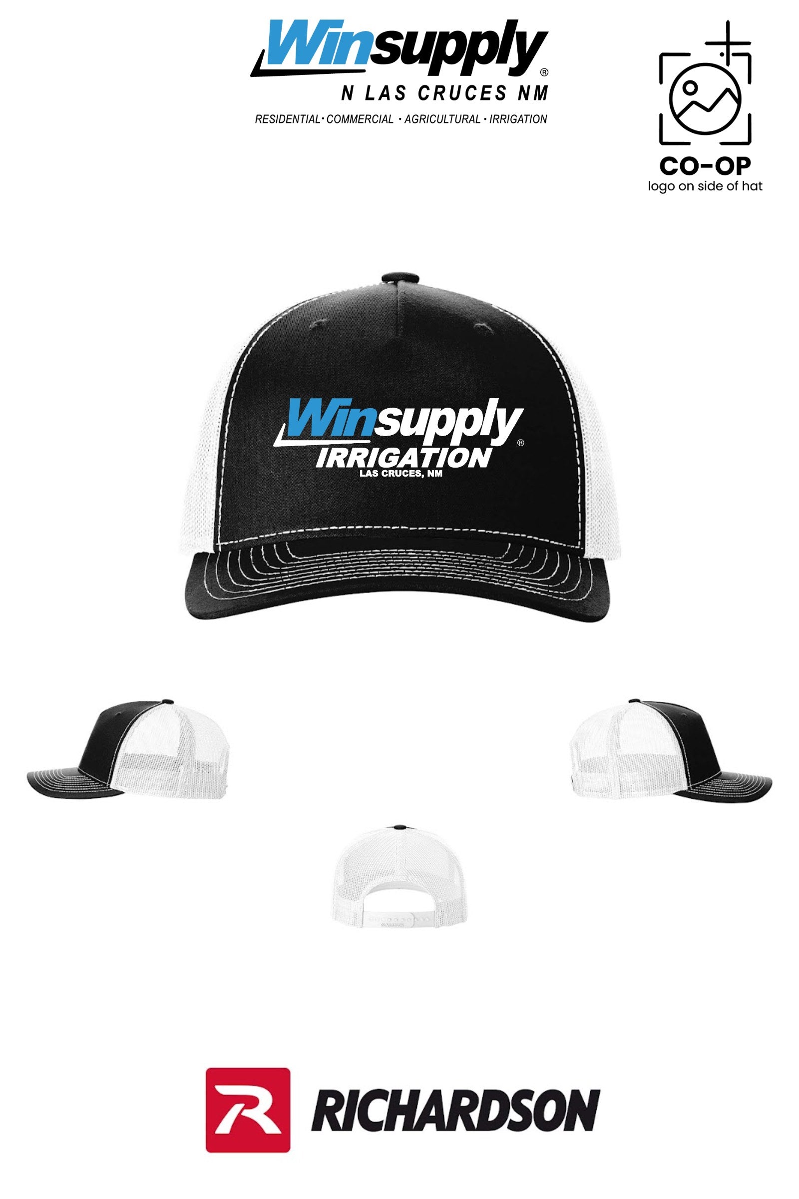 Richardson 112FP Five-Panel Trucker - Winsupply N Las Cruces NM