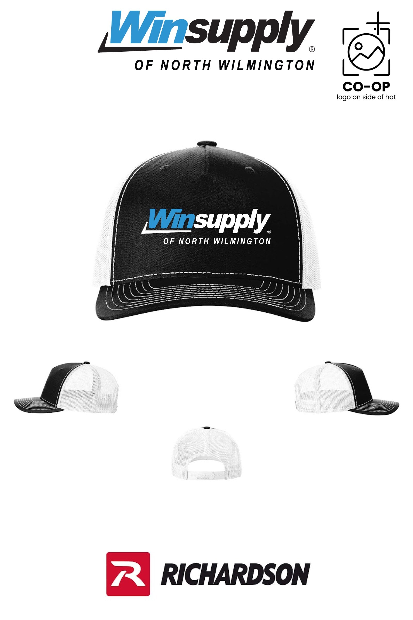 Richardson 112FP Five-Panel Trucker - Winsupply N Wilmington NC
