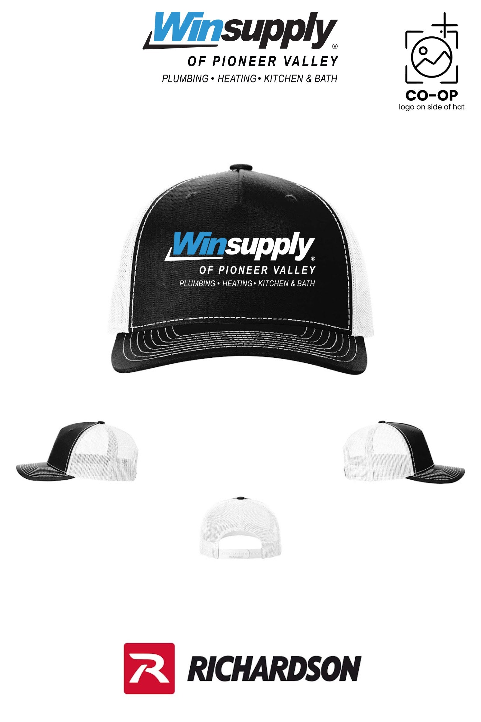 Richardson 112FP Five-Panel Trucker - Winsupply of Pioneer Valley