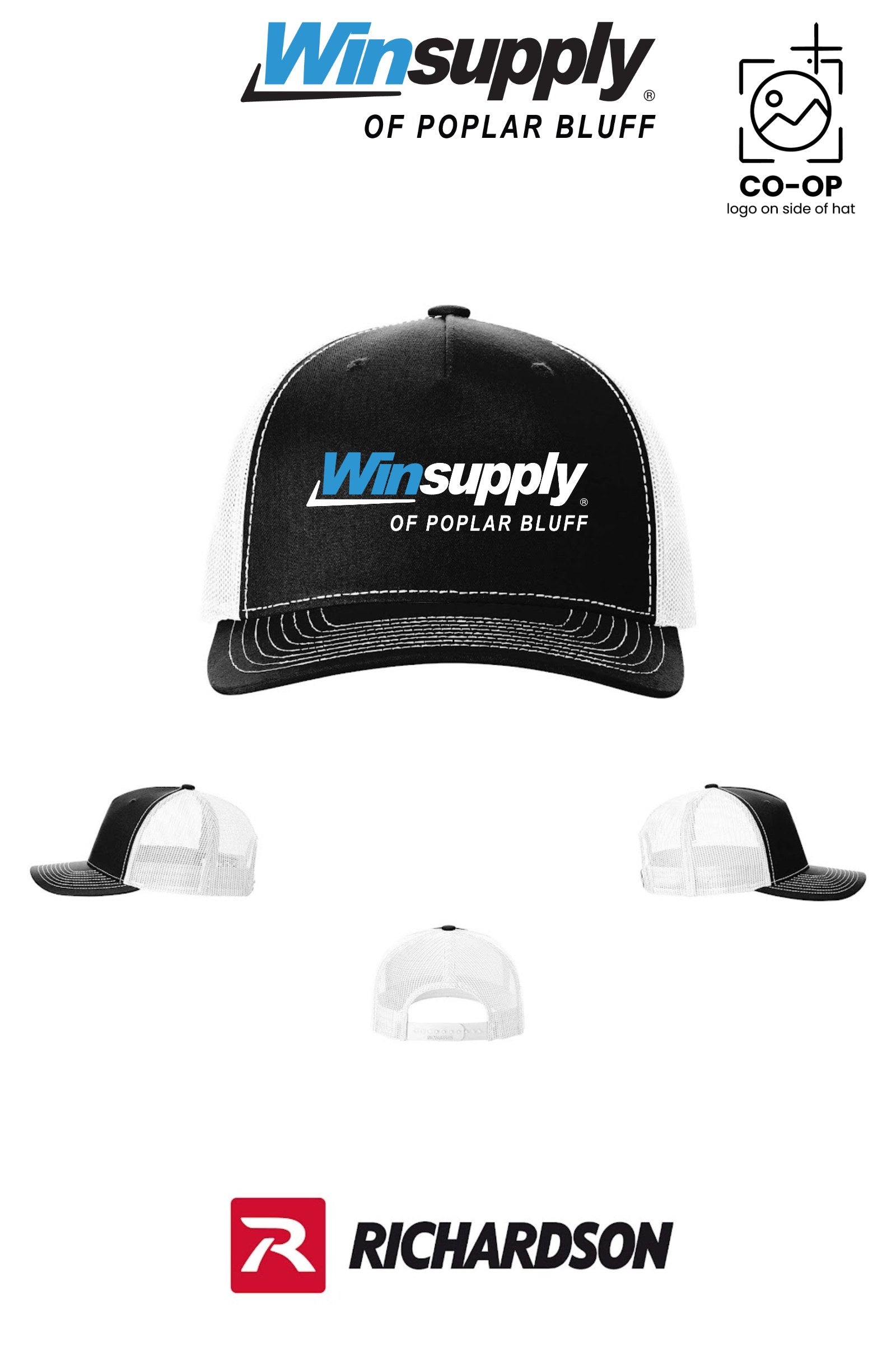 Richardson 112FP Five-Panel Trucker - Winsupply of Poplar Bluff
