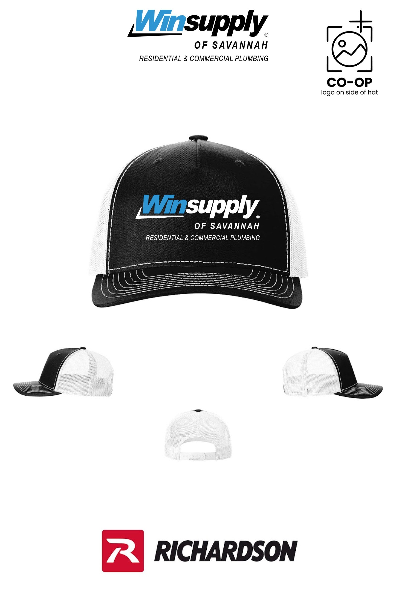 Richardson 112FP Five-Panel Trucker - Winsupply of Savannah
