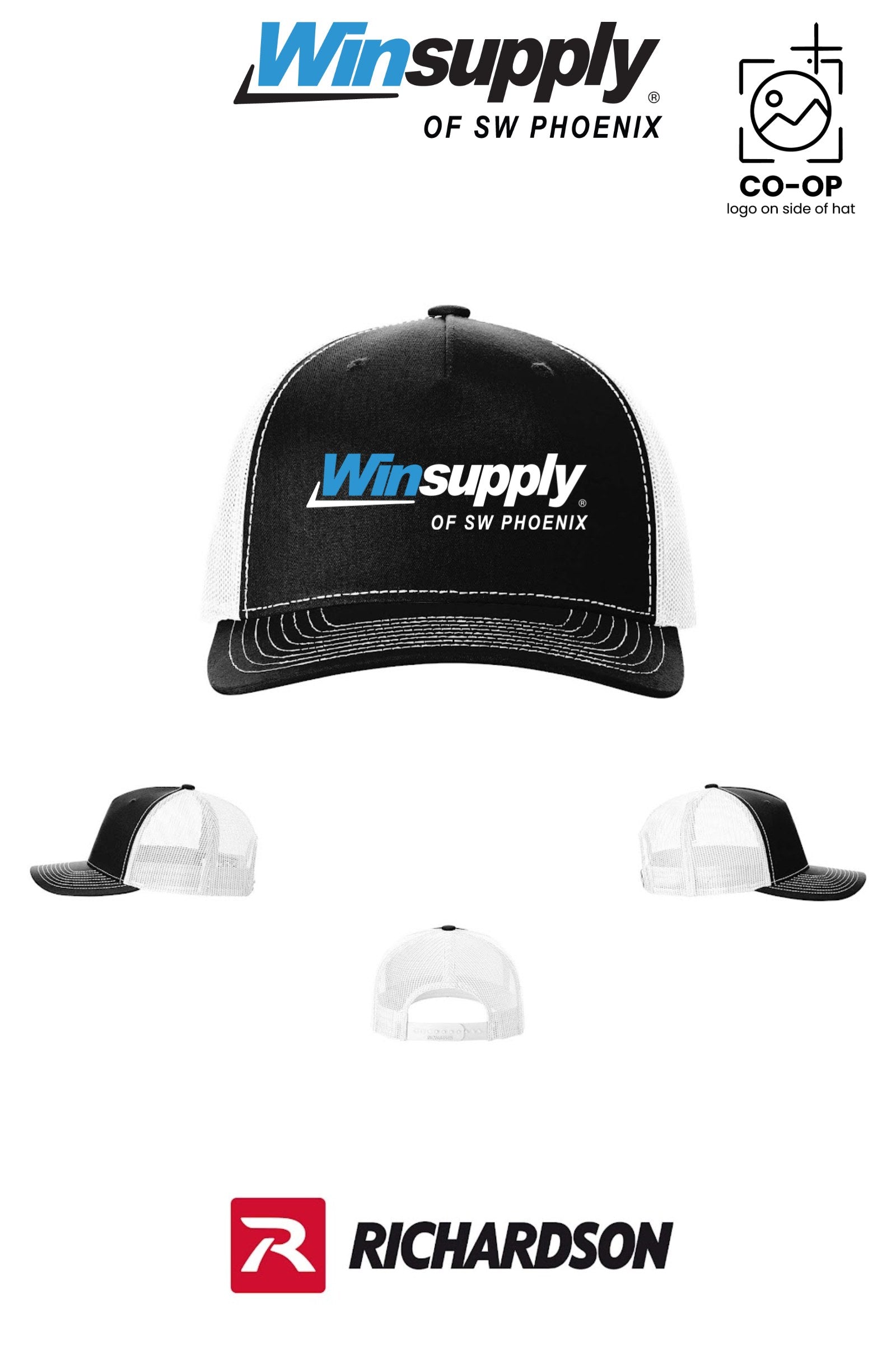 Richardson 112FP Five-Panel Trucker - Winsupply of SW Phoenix