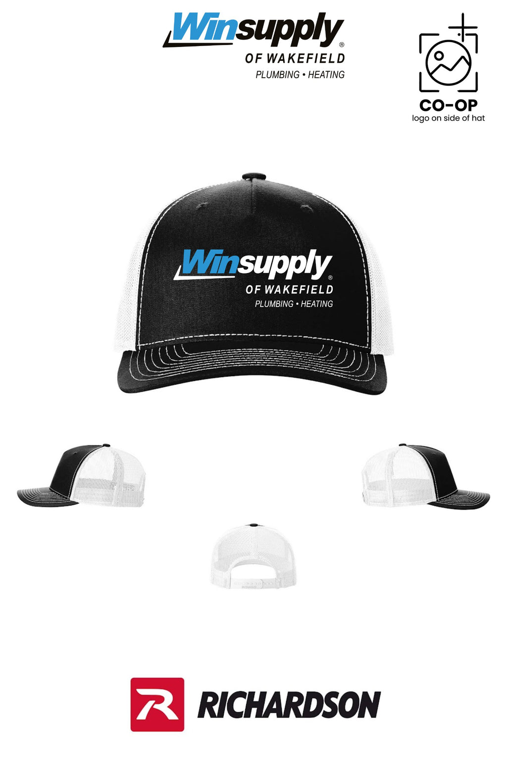 Richardson 112FP Five-Panel Trucker - Winsupply of Wakefield