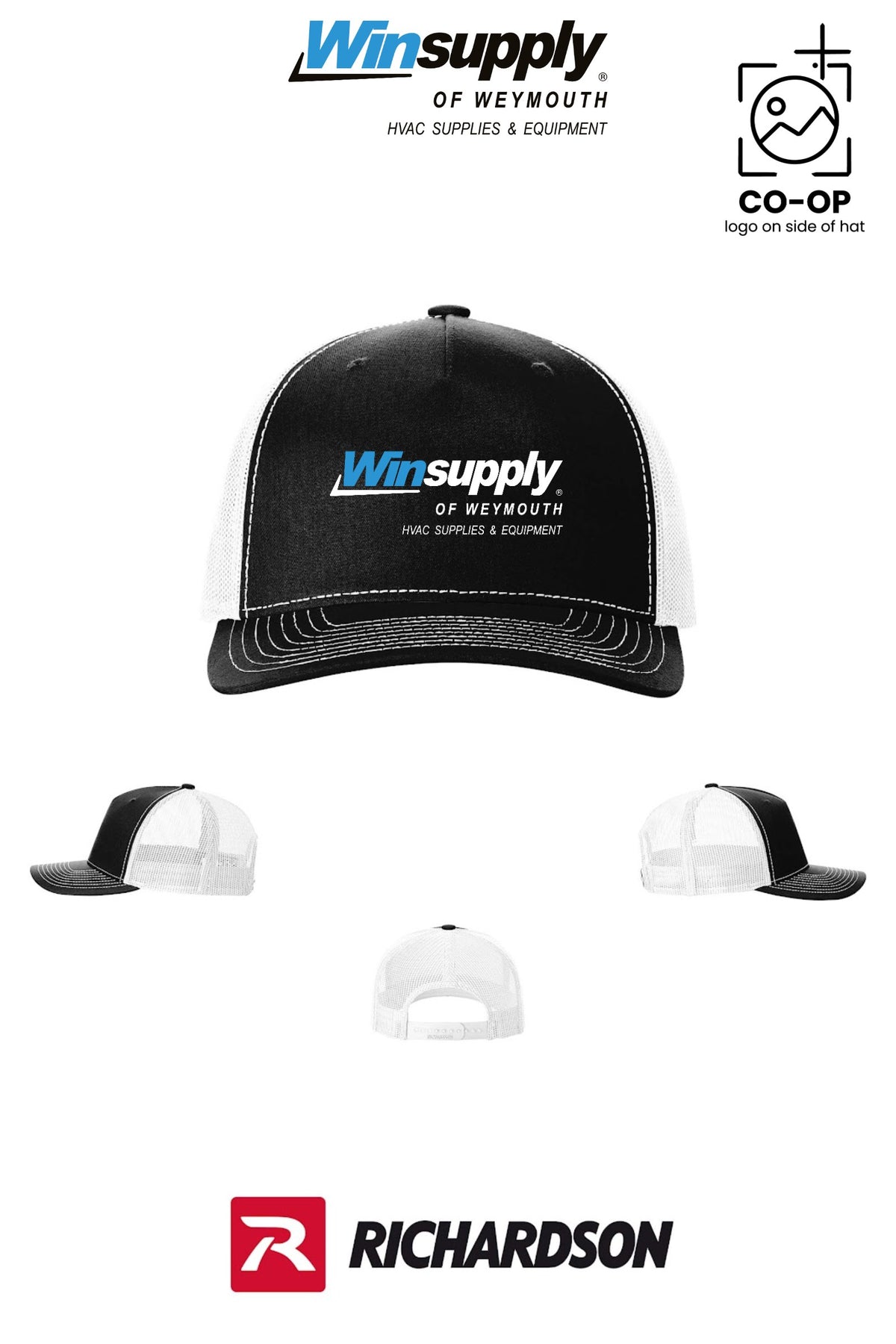 Richardson 112FP Five-Panel Trucker - Winsupply of Weymouth