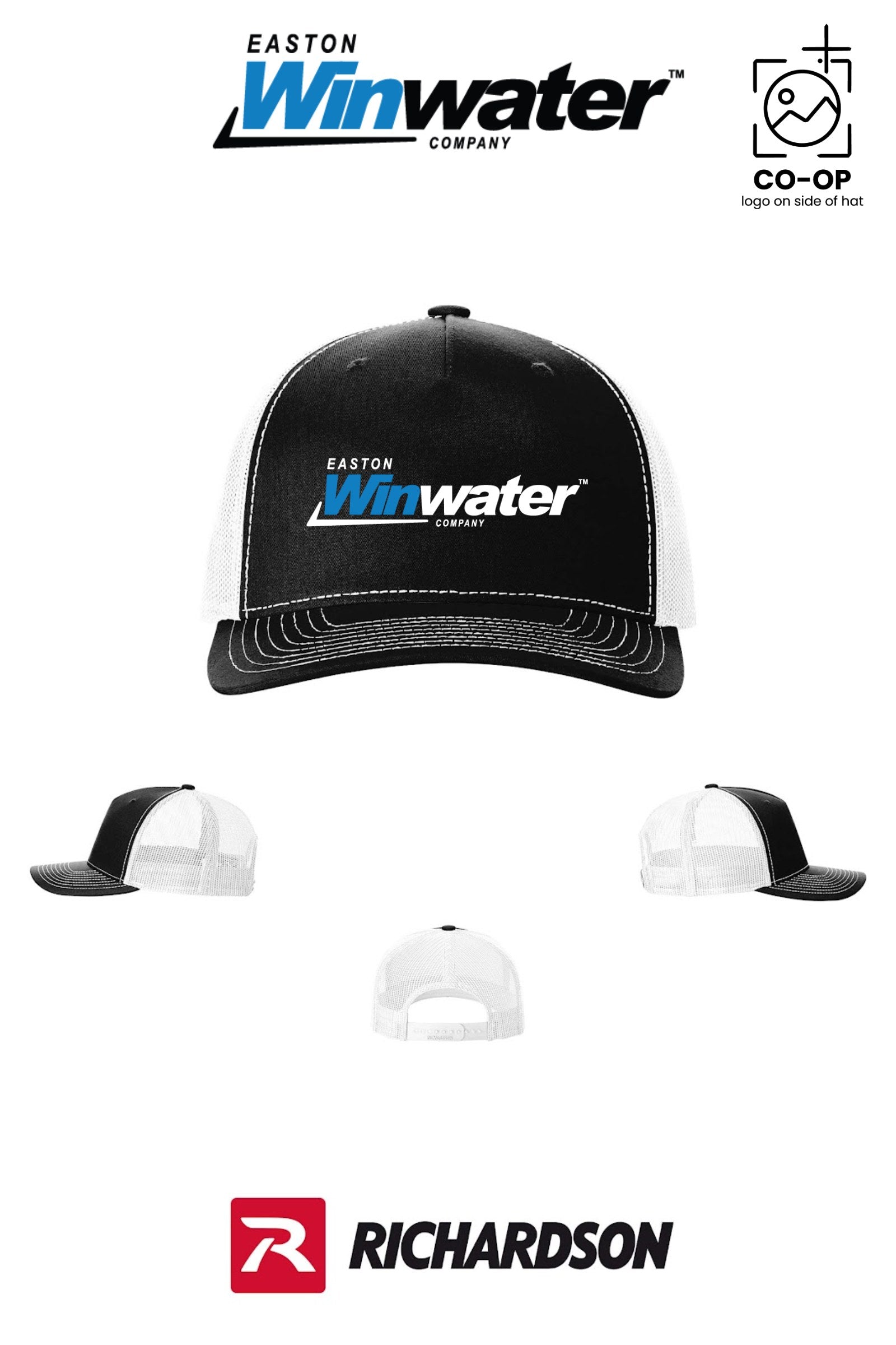 Richardson 112FP Five-Panel Trucker - Easton Winwater