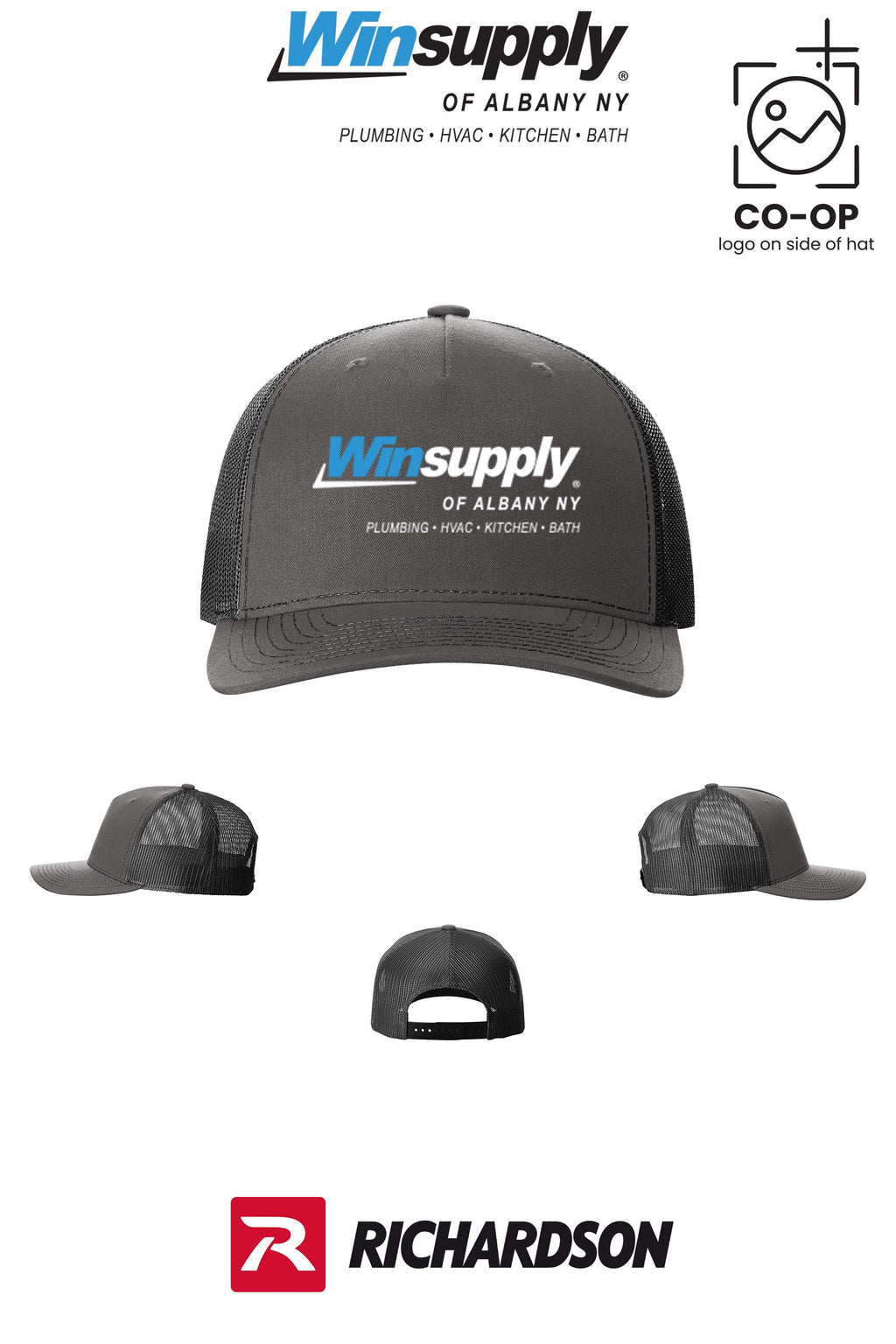 Richardson 112FP Five-Panel Trucker - Winsupply of Albany NY