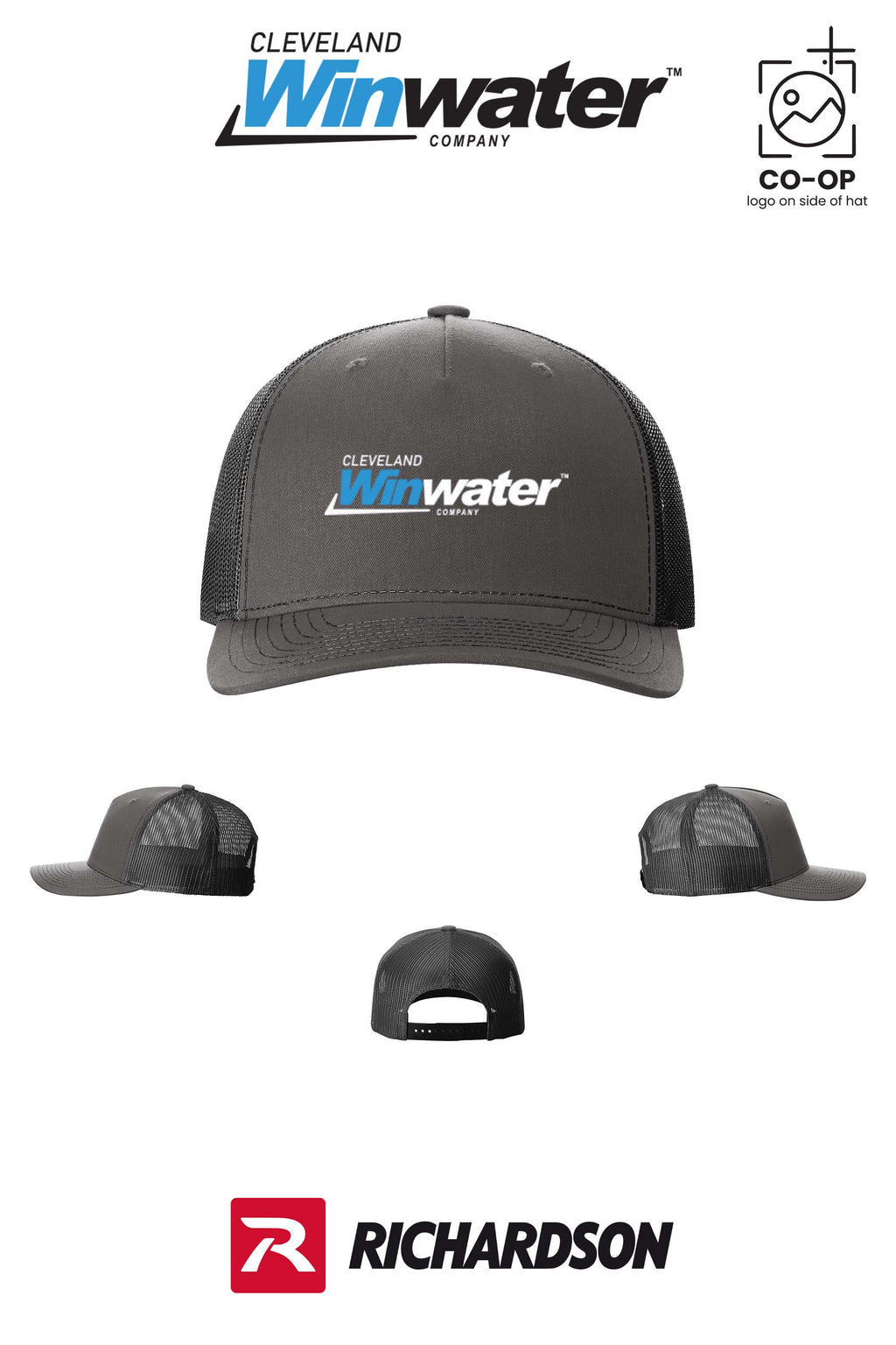 Richardson 112FP Five-Panel Trucker - Winwater of Cleveland