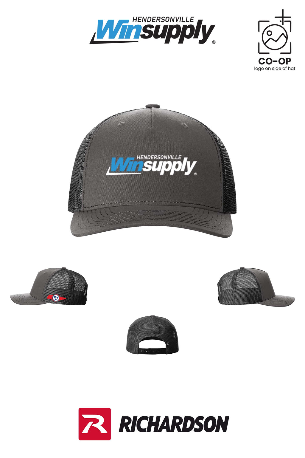 Richardson 112FP Five-Panel Trucker - Winsupply of Hendersonville