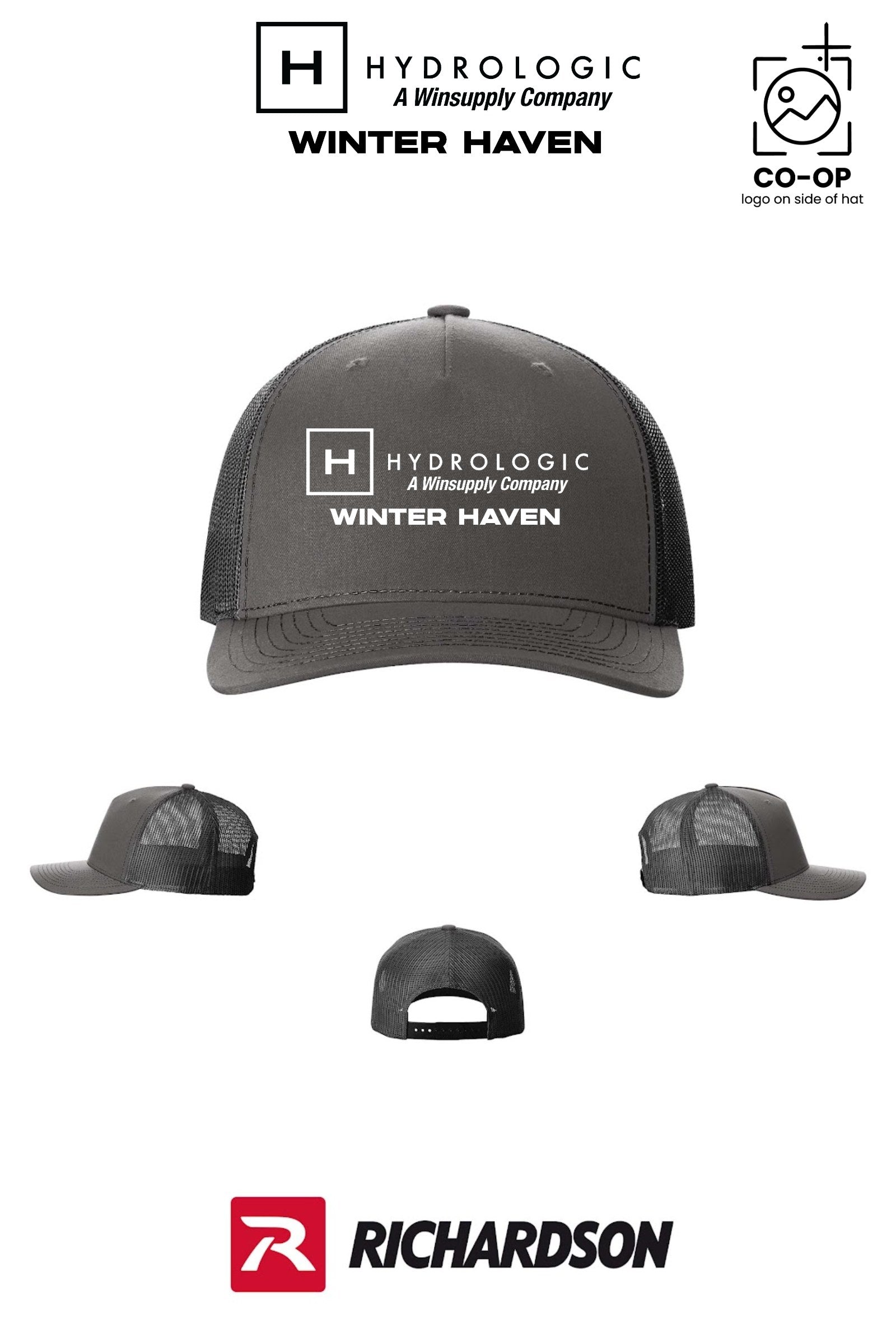 Richardson 112FP Five-Panel Trucker - Winsupply of Winter Haven