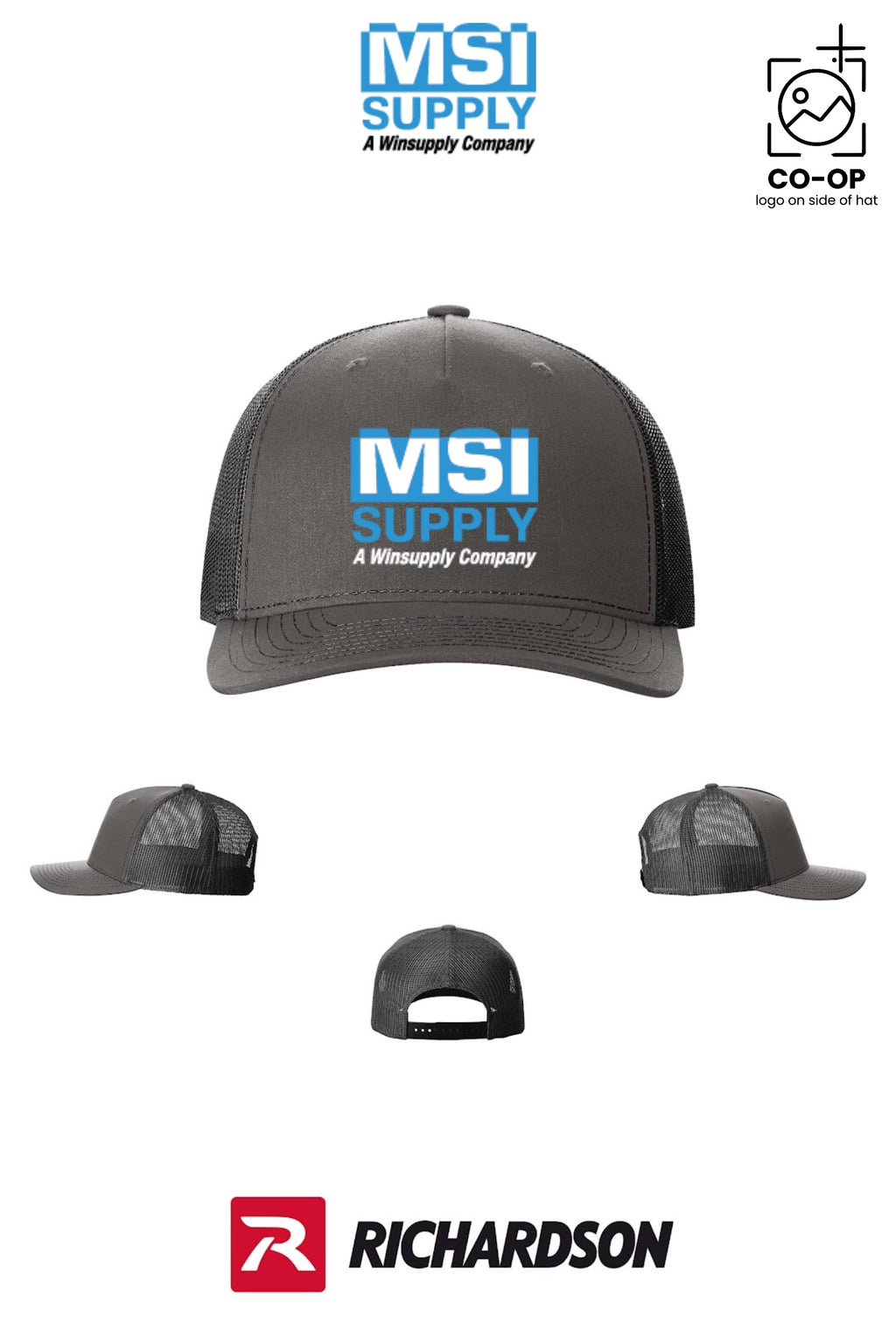 Richardson 112FP Five-Panel Trucker - MSI Supply Houston