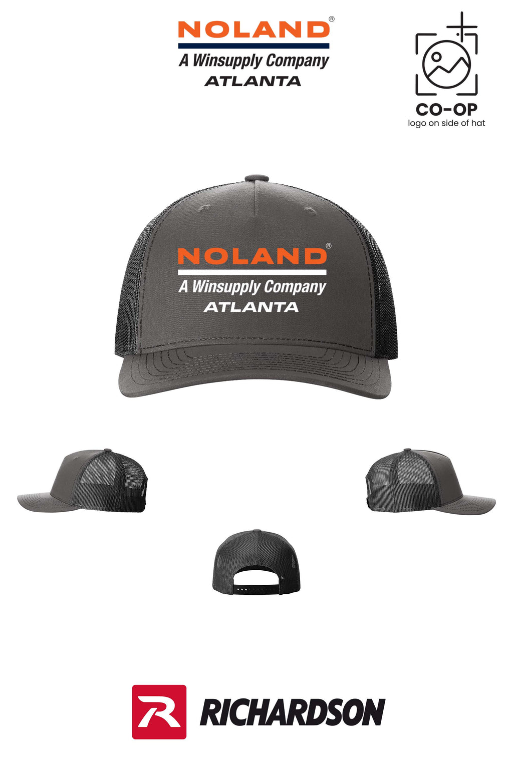 Richardson 112FP Five-Panel Trucker - Atlanta Noland