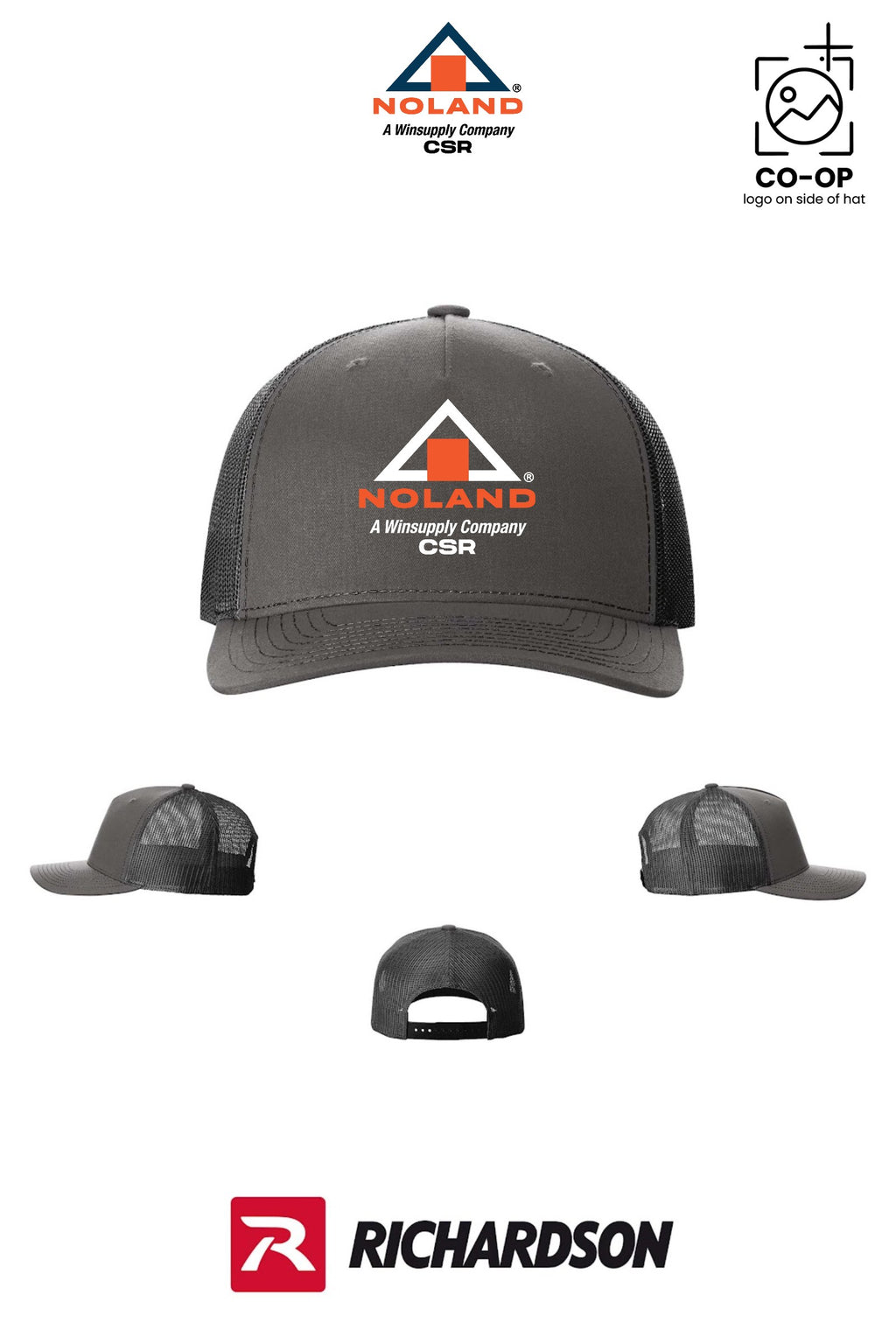 Richardson 112FP Five-Panel Trucker - Noland CSR