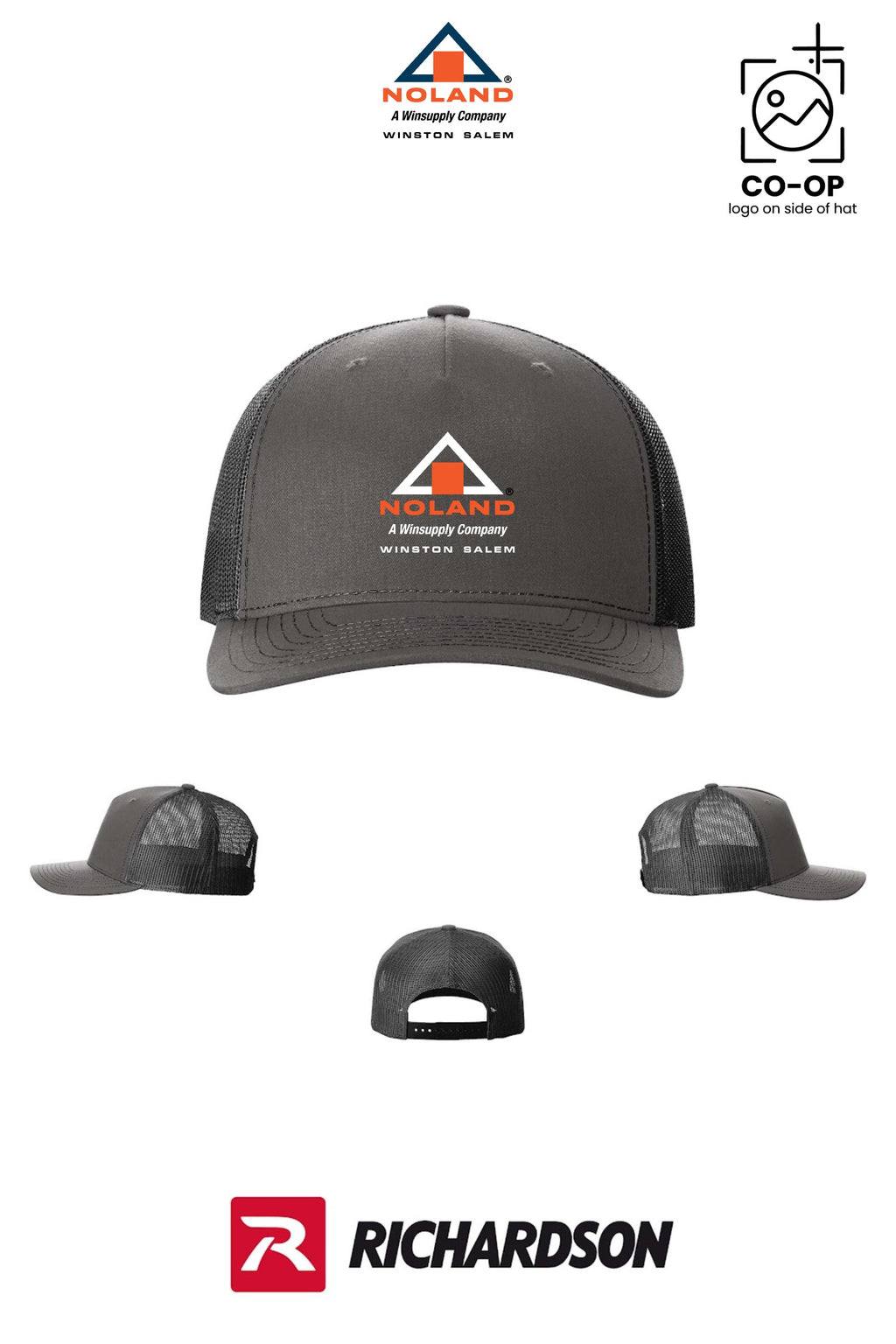 Richardson 112FP Five-Panel Trucker - Winston Salem Noland