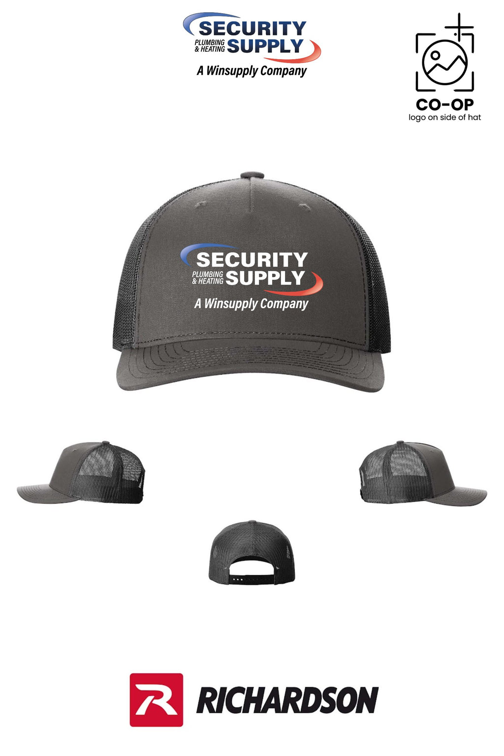 Richardson 112FP Five-Panel Trucker - SPHS Watertown