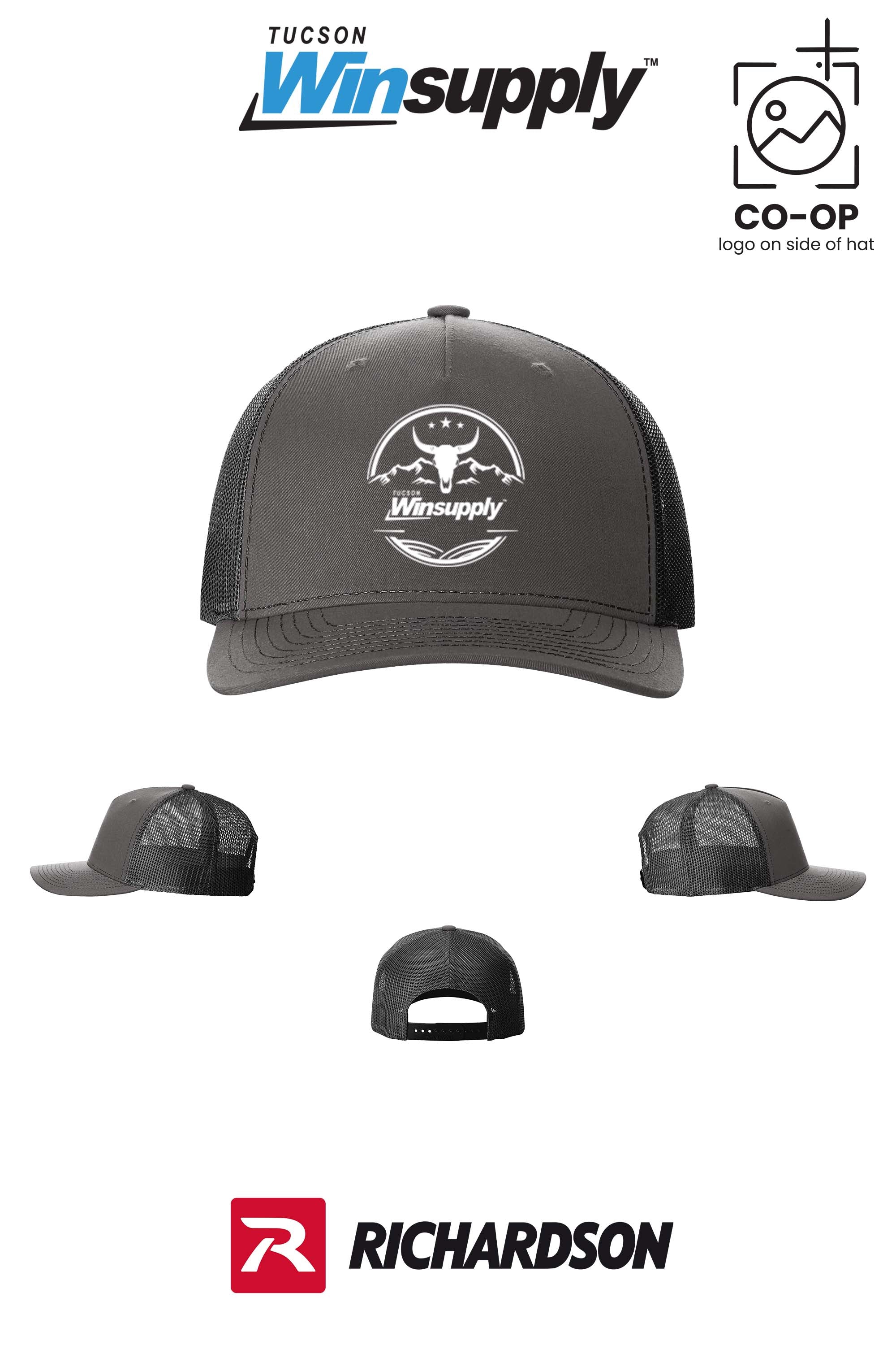 Richardson 112FP Five-Panel Trucker - Winsupply Tucson AZ