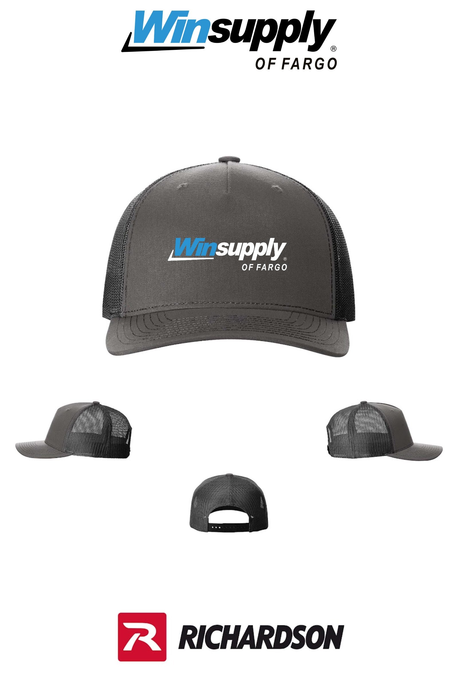 Richardson 112FP Five-Panel Trucker - Winsupply of Fargo