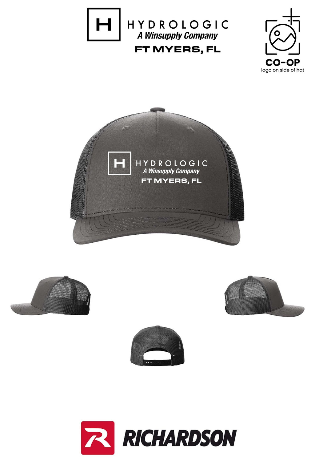 Richardson 112FP Five-Panel Trucker - Winsupply Ft Myers FL Co.