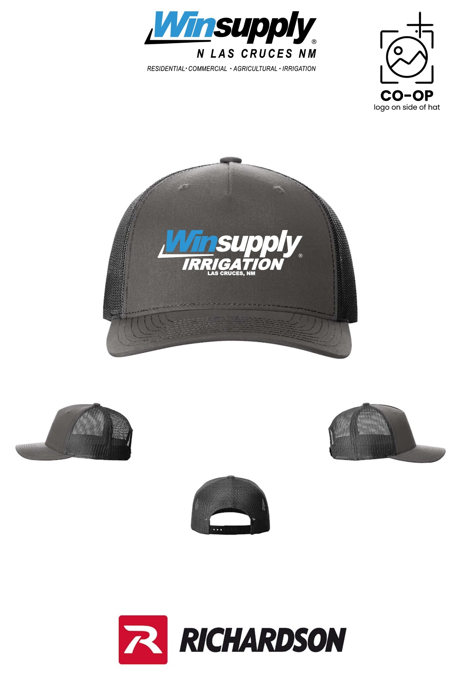 Richardson 112FP Five-Panel Trucker - Winsupply N Las Cruces NM