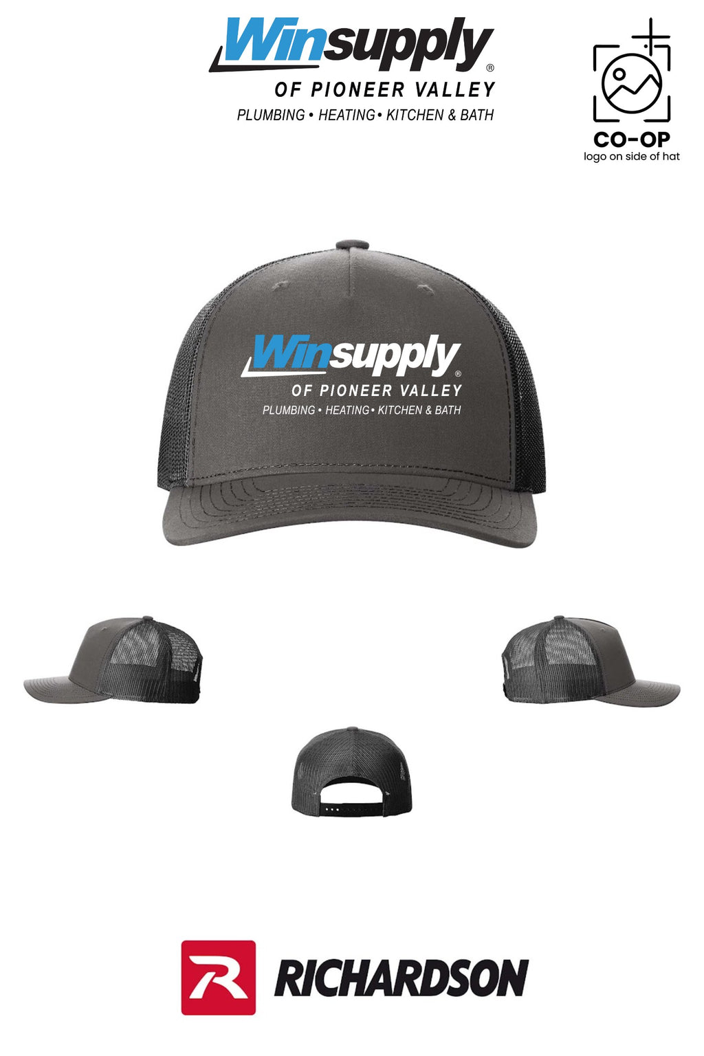 Richardson 112FP Five-Panel Trucker - Winsupply of Pioneer Valley
