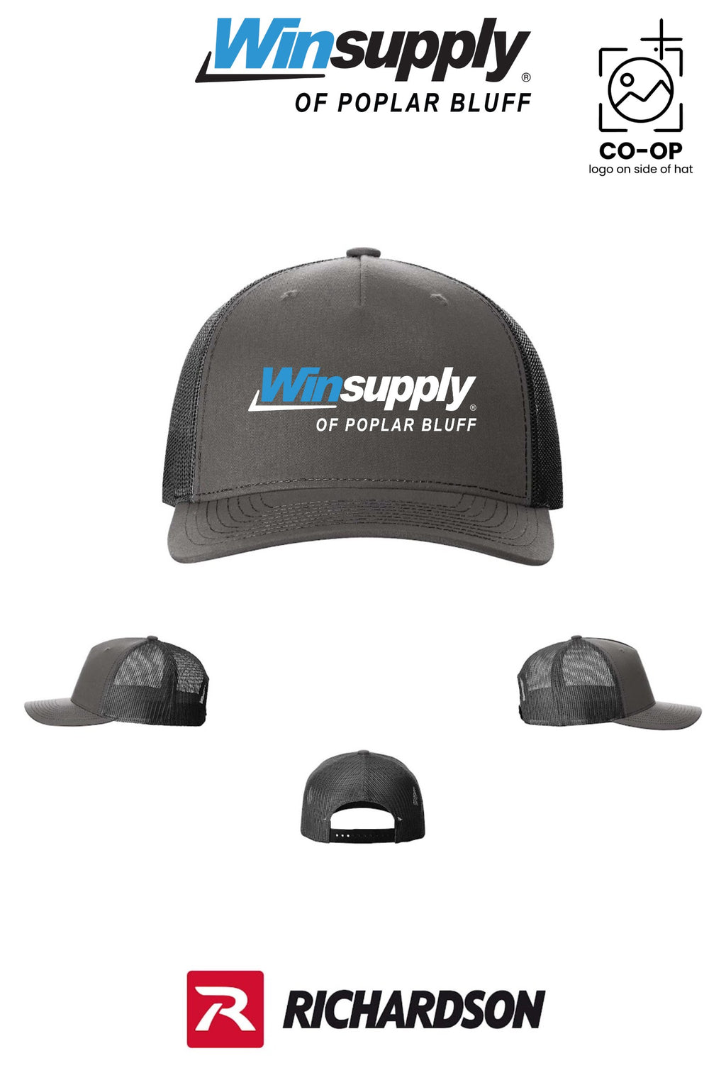 Richardson 112FP Five-Panel Trucker - Winsupply of Poplar Bluff
