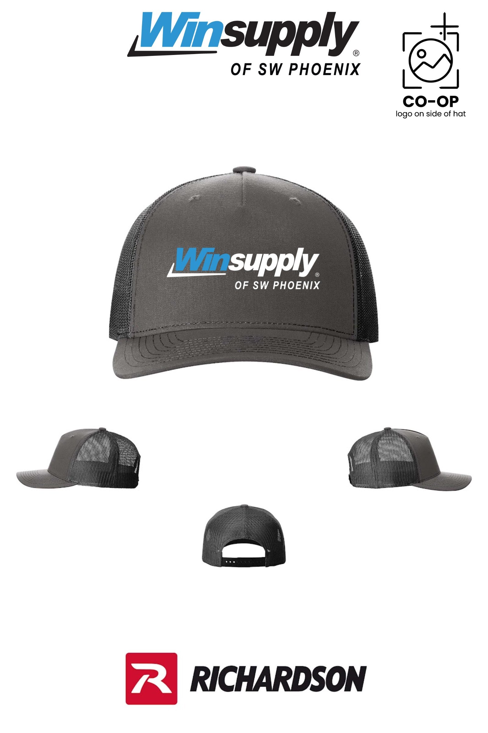 Richardson 112FP Five-Panel Trucker - Winsupply of SW Phoenix