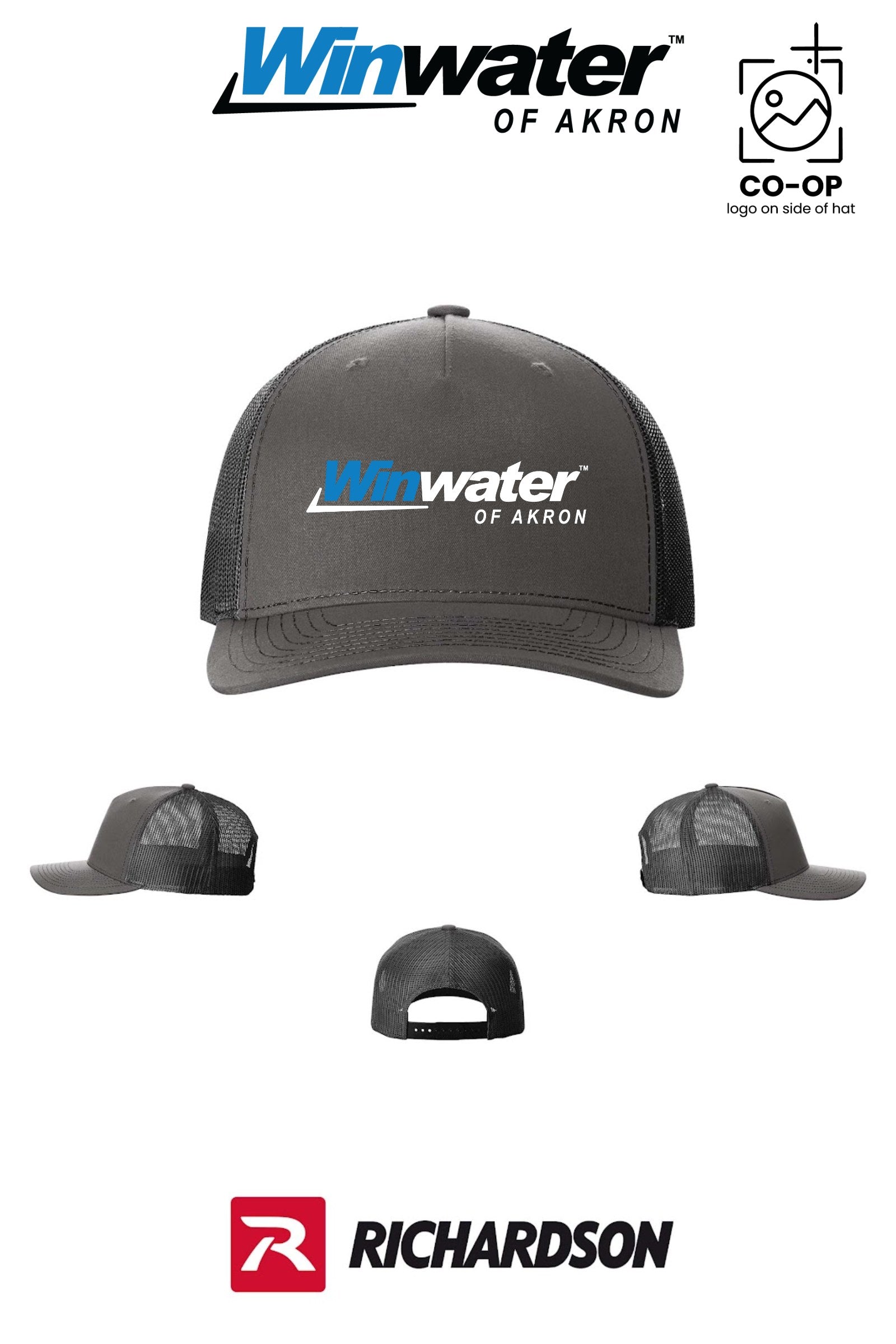 Richardson 112FP Five-Panel Trucker - Winwater of Akron