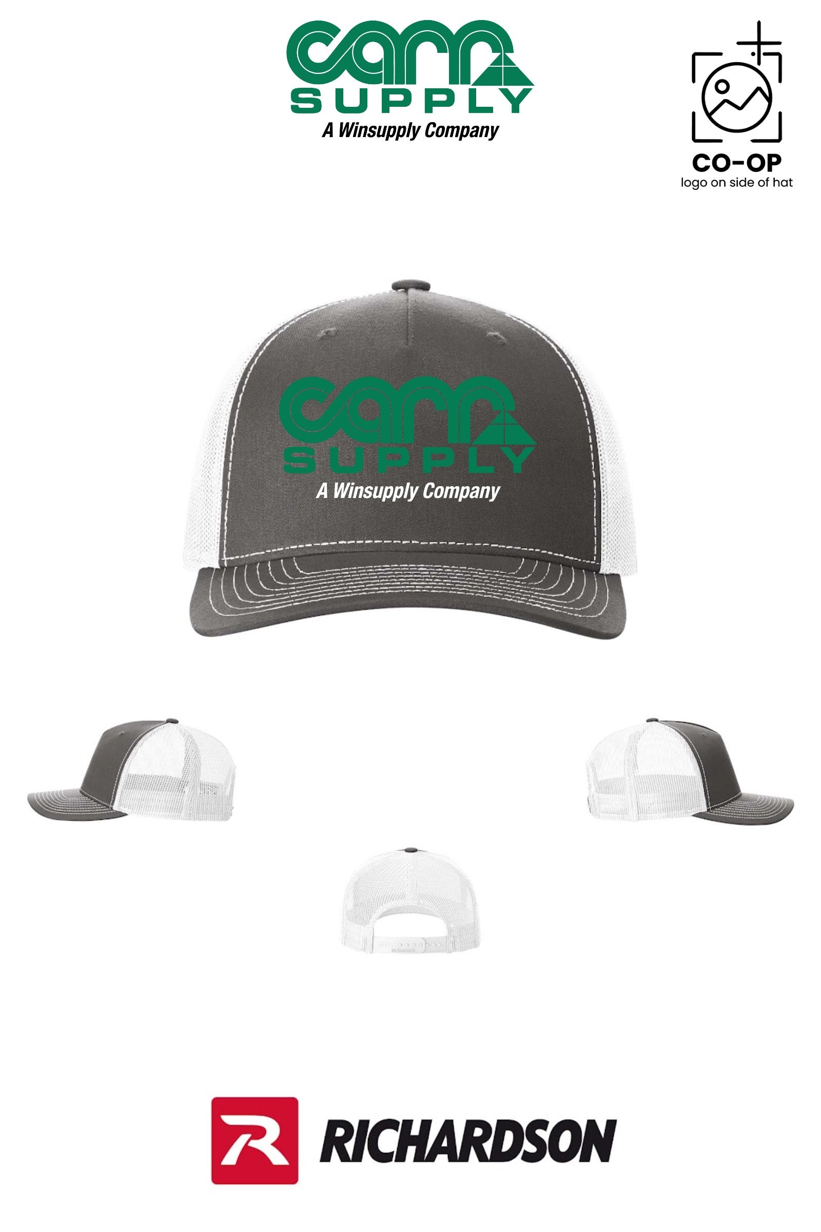 Richardson 112FP Five-Panel Trucker - Beaufort Winlectric
